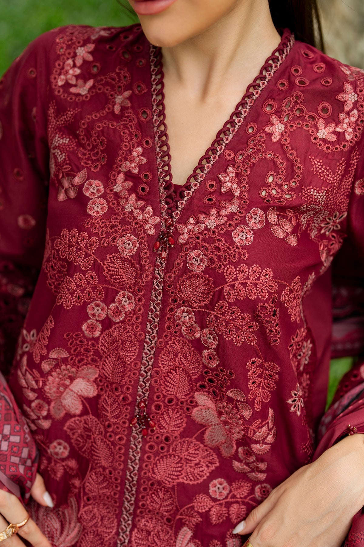 Organza Suit (3-Piece) by Baroque – SF-4271, Photo 3