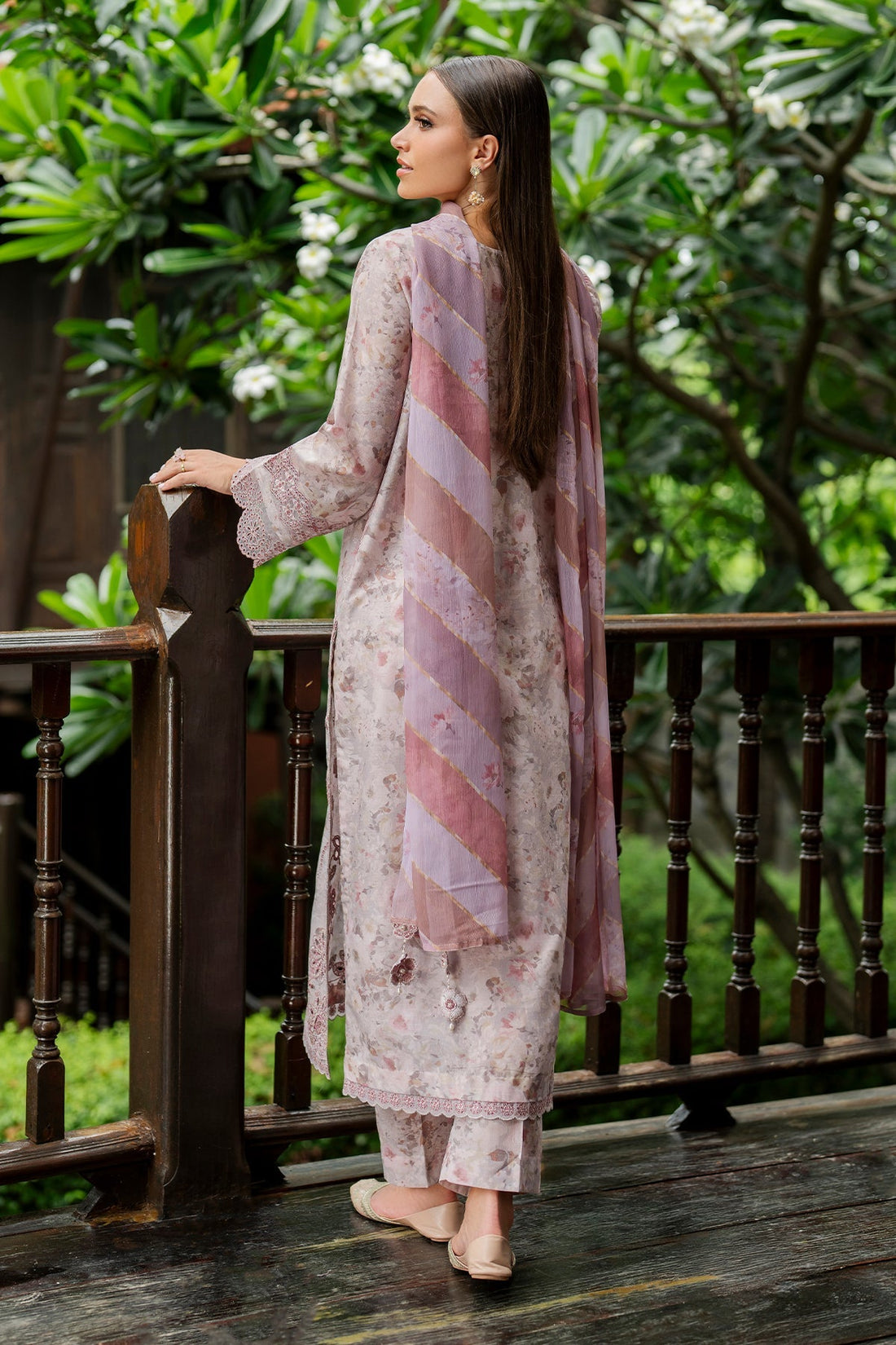 Baroque | Embroidered Lawn | SF-4273 - House Of Hania