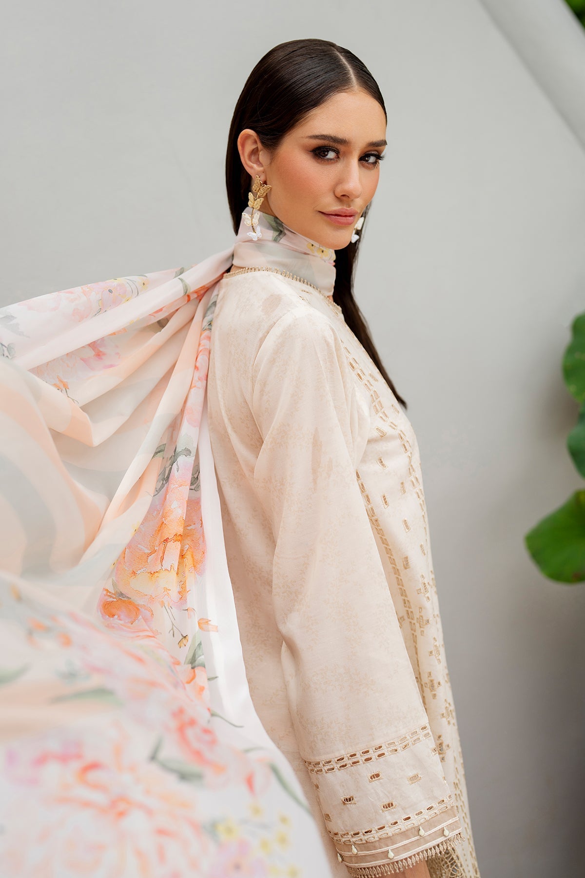 Organza Suit (2-Piece) by Baroque – SF-4274, Photo 5