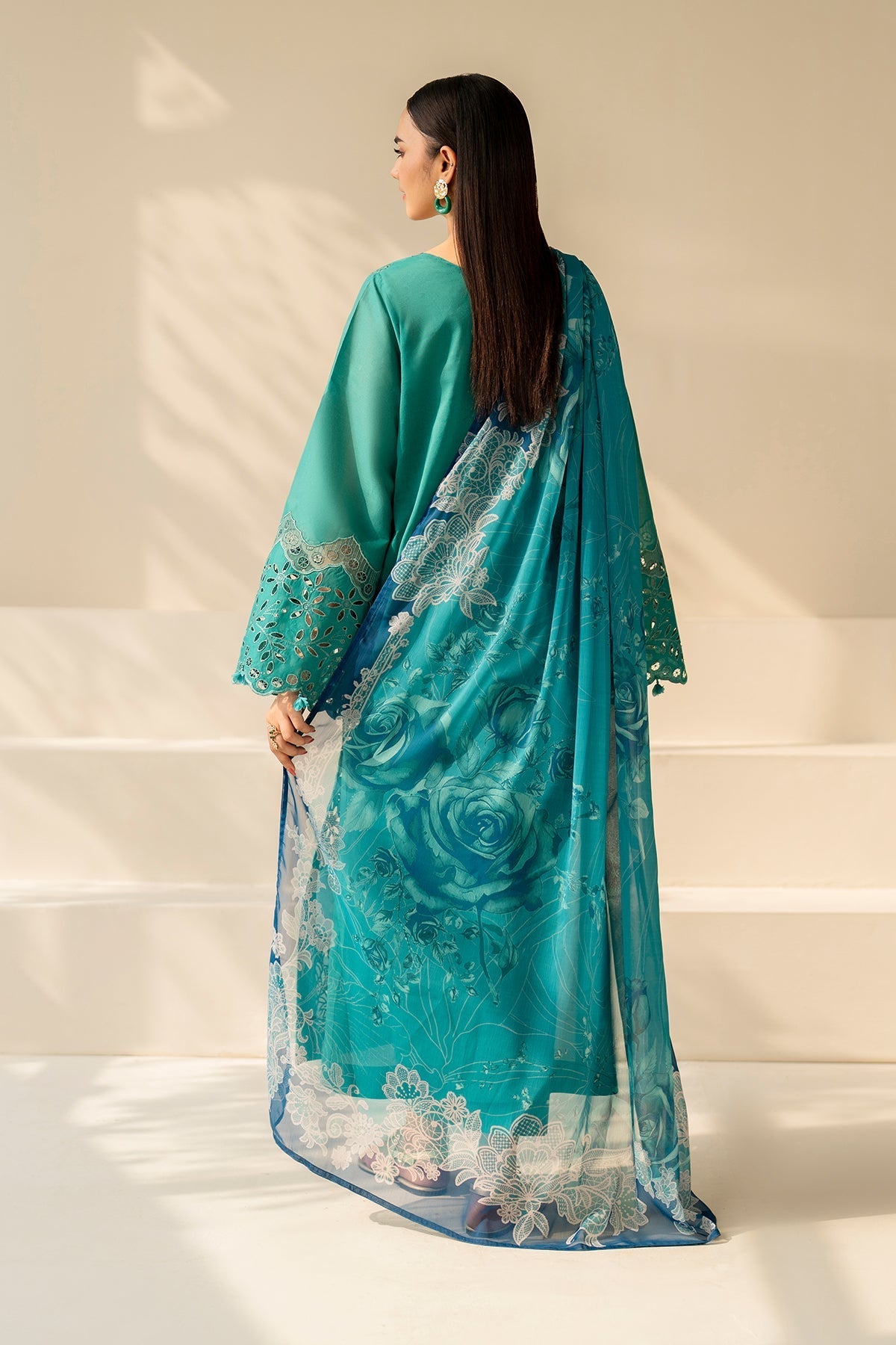 Organza Suit (3-Piece) by Baroque – SF-4275, Photo 2