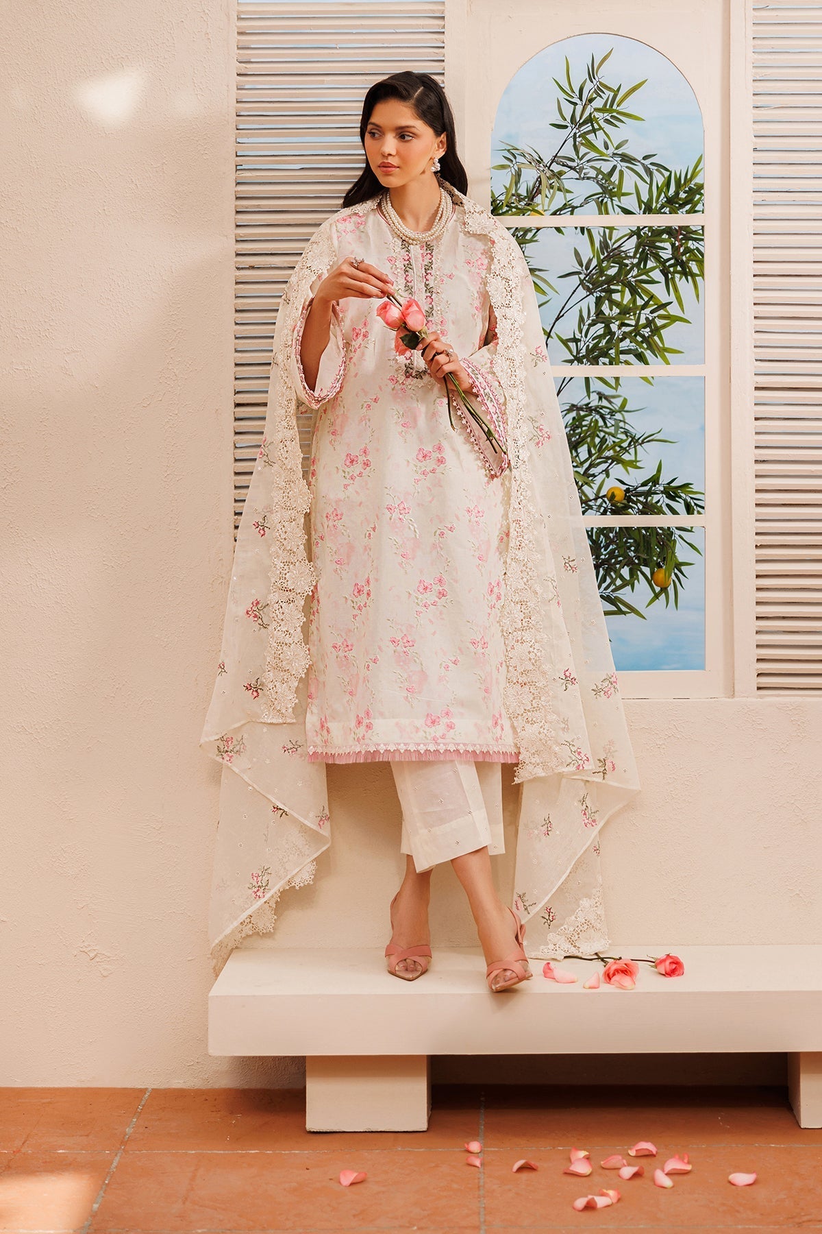 Organza Suit (3-Piece) by Baroque – SF-4392, Photo 7