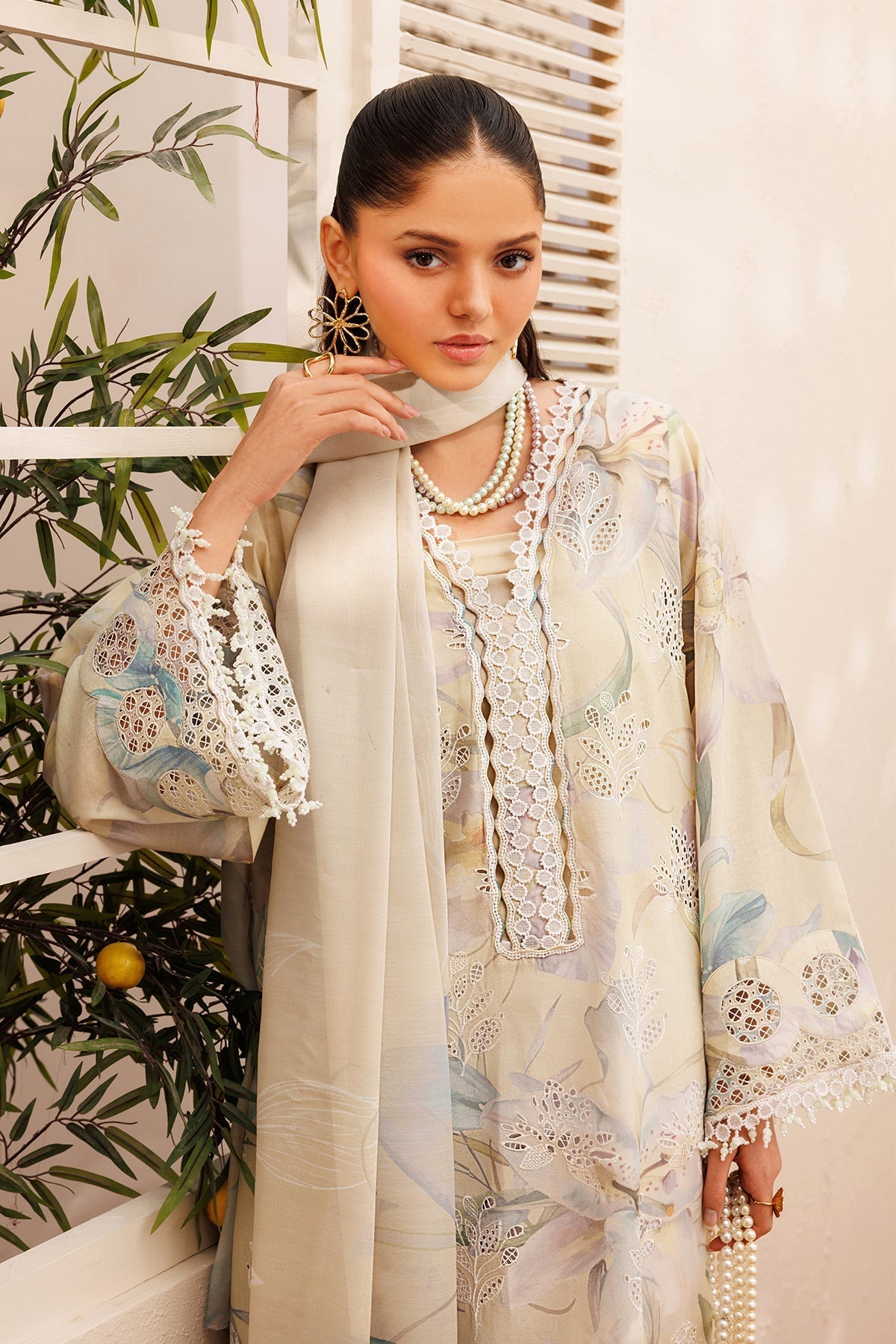 Organza Suit (3-Piece) by Baroque – SF-4396, Photo 3