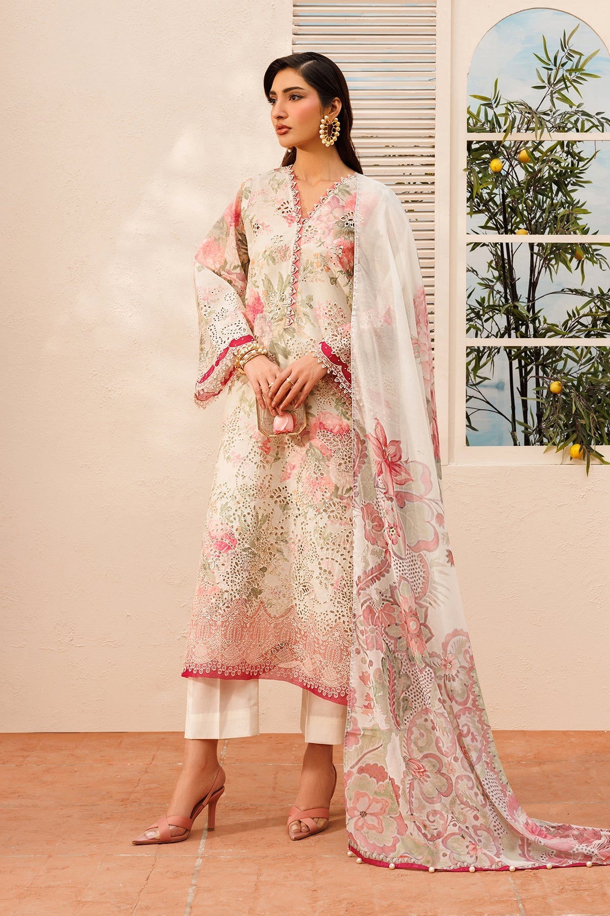 Organza Suit (3-Piece) by Baroque – SF-4397, Photo 6