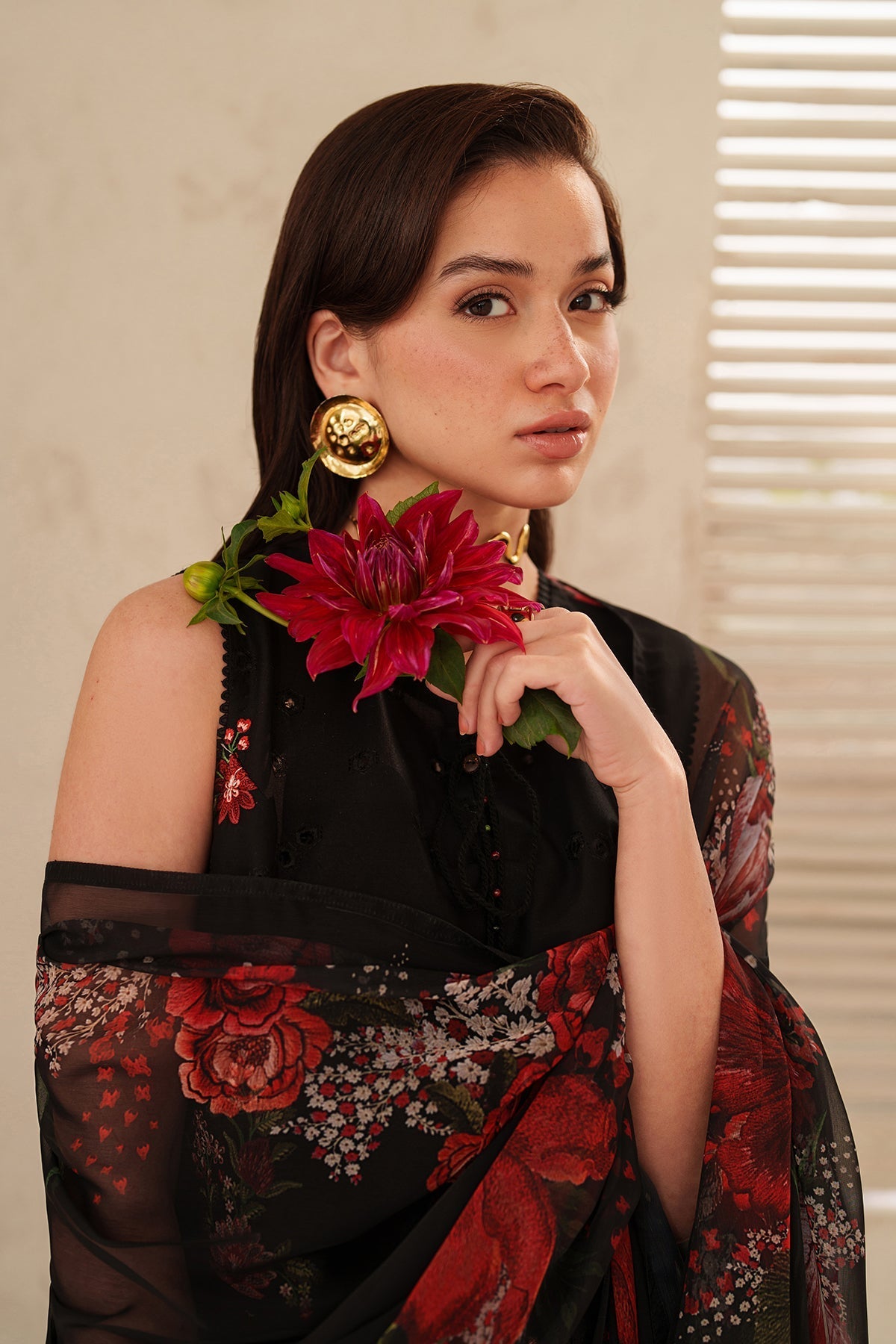Organza Suit (3-Piece) by Baroque – SF-4399, Photo 5