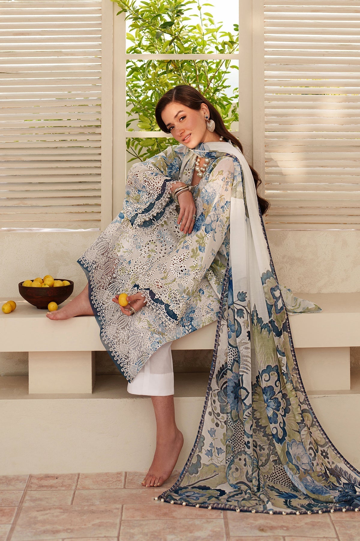 Organza Suit (3-Piece) by Baroque – SF-4401, Photo 7
