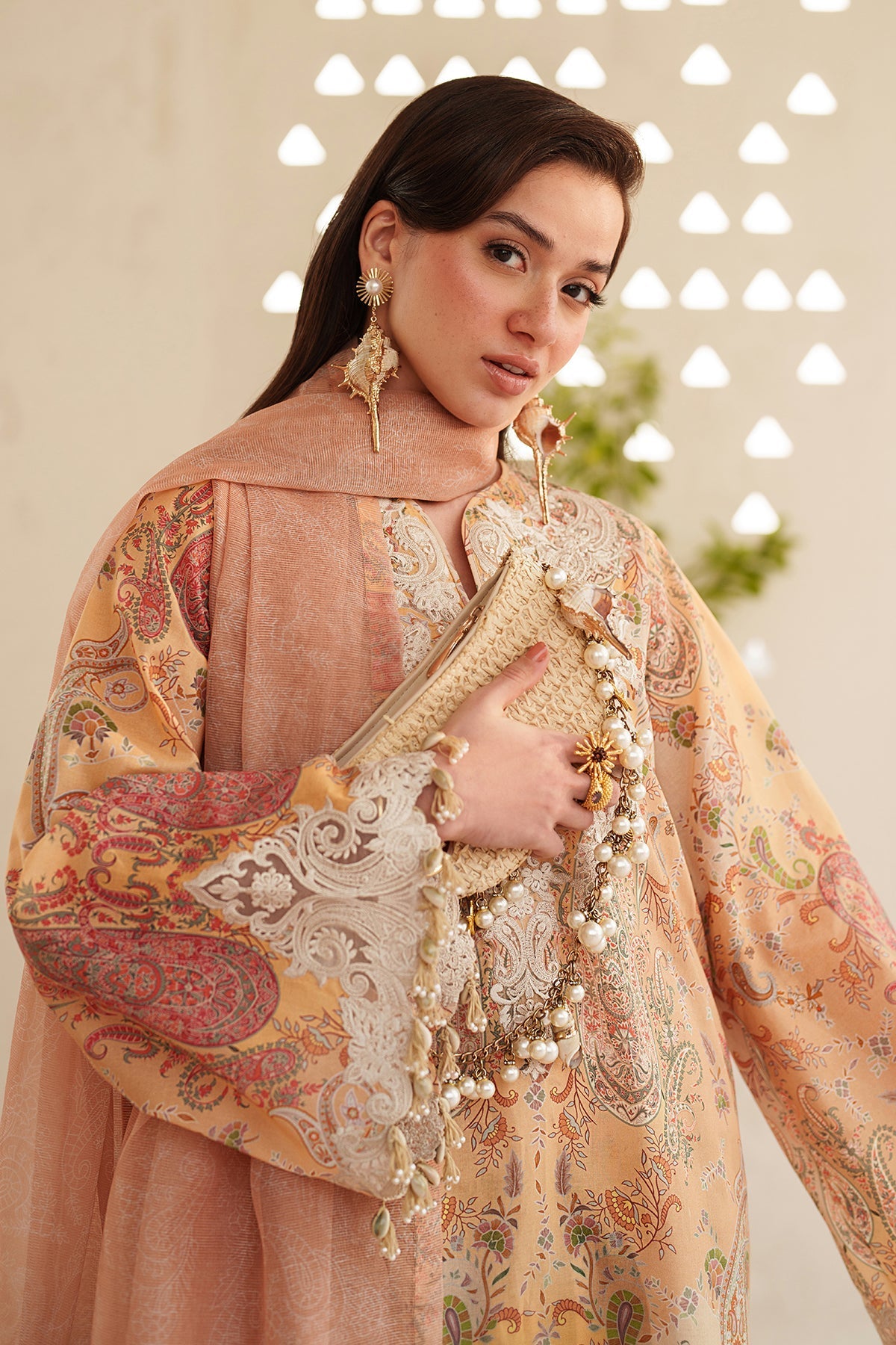 Organza Suit (3-Piece) by Baroque – SF-4403, Photo 6