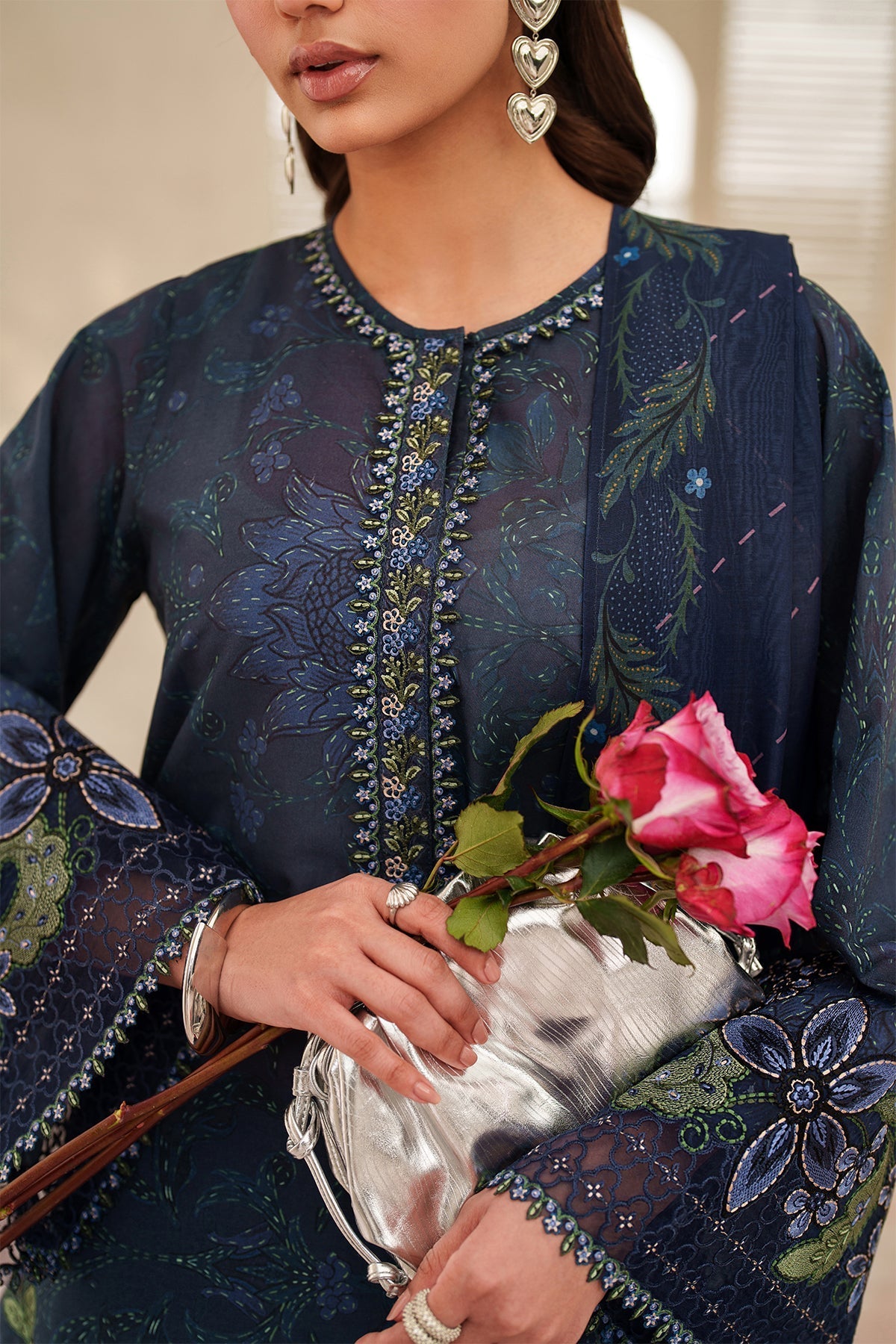 Organza Suit (3-Piece) by Baroque – SF-4404, Photo 7