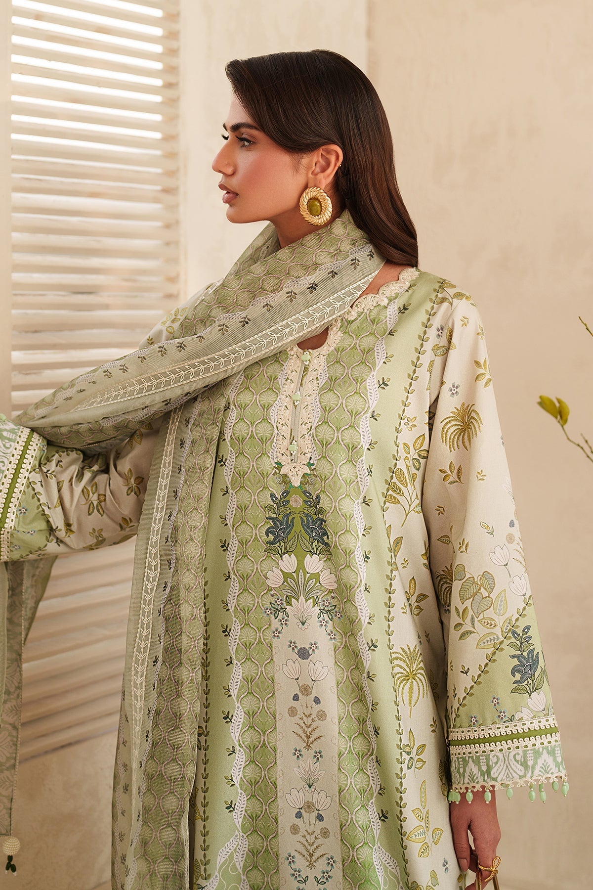 Organza Suit (3-Piece) by Baroque – SF-4406, Photo 3