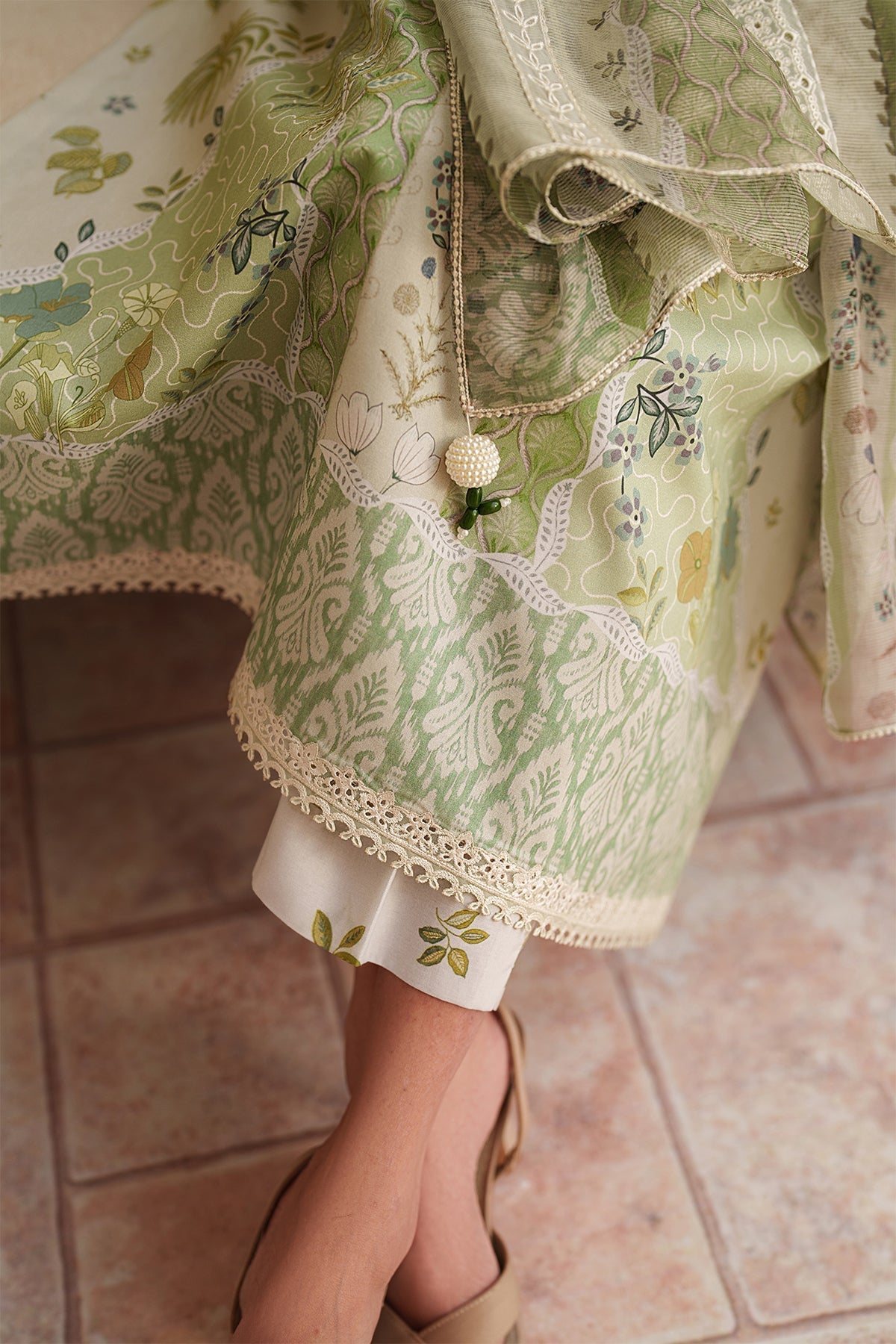 Organza Suit (3-Piece) by Baroque – SF-4406, Photo 4