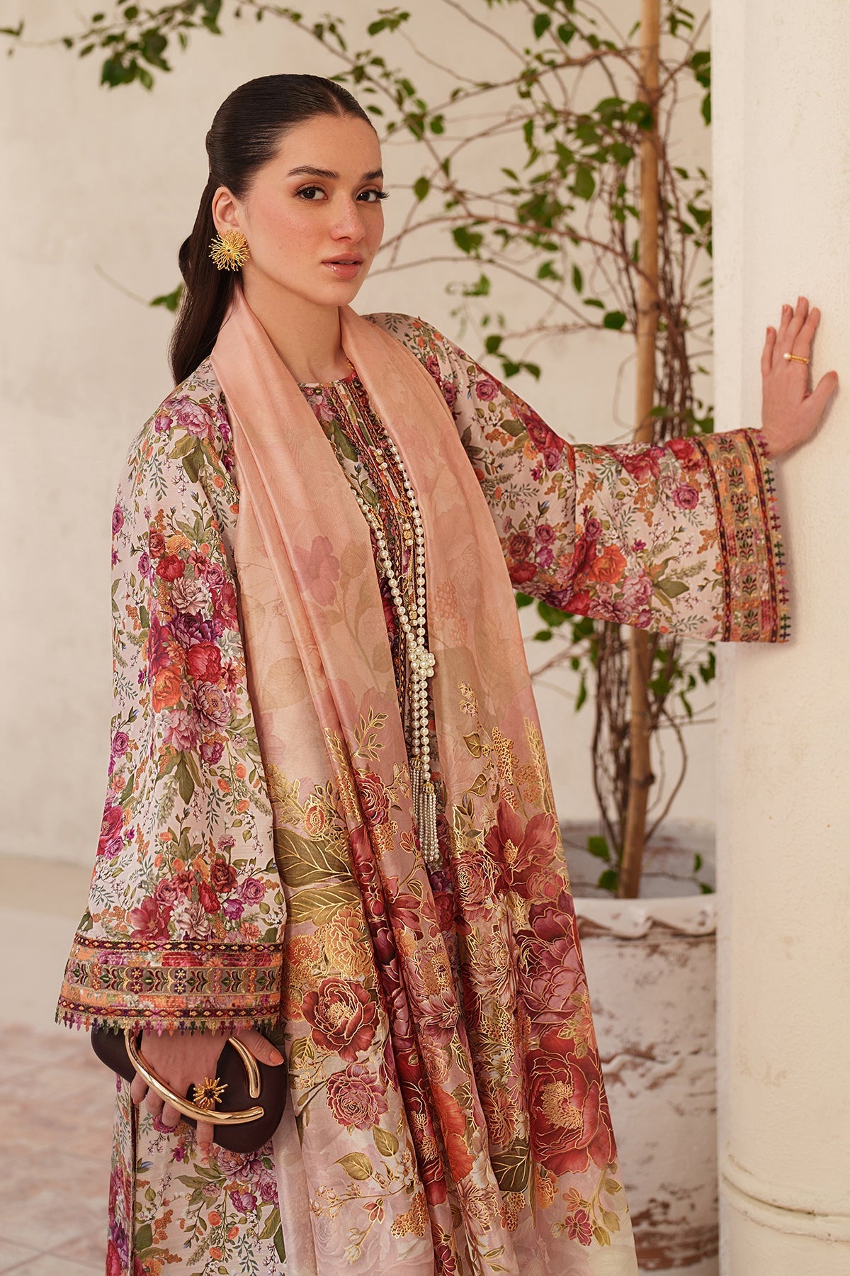 Organza Suit (3-Piece) by Baroque – SF-4407, Photo 6