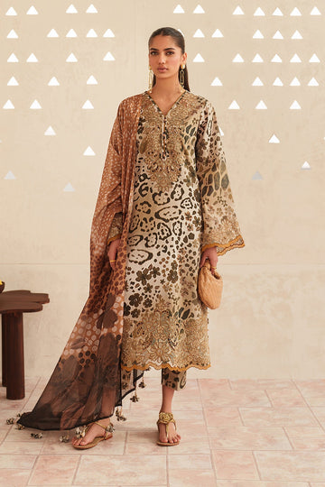 Organza Suit (3-Piece) by Baroque – SF-4408