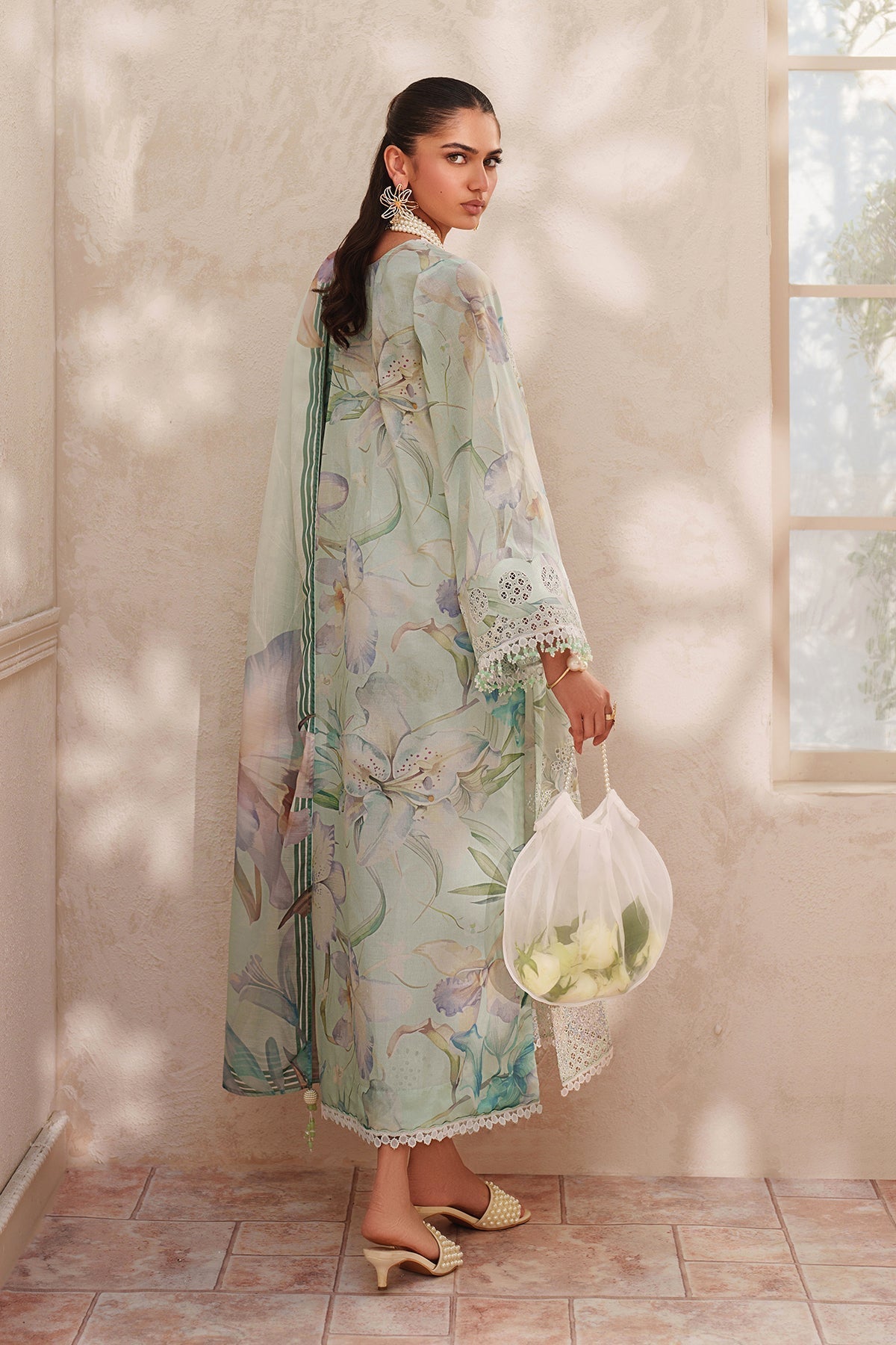 Organza Suit (3-Piece) by Baroque – SF-4410, Photo 2