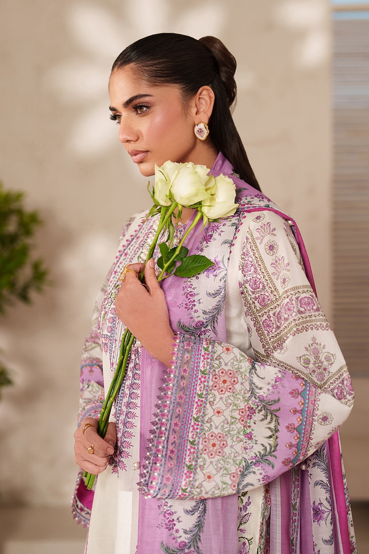 Organza Suit (3-Piece) by Baroque – SF-4411, Photo 3