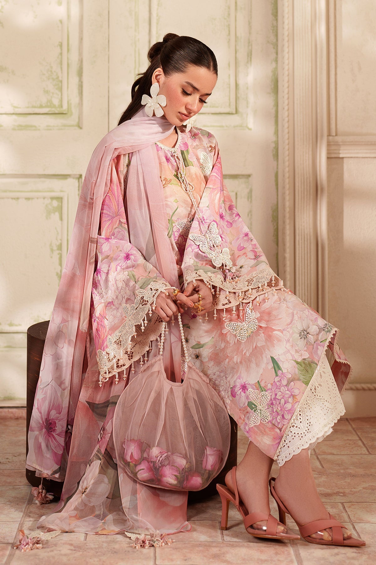Organza Suit (3-Piece) by Baroque – SF-4412, Photo 7