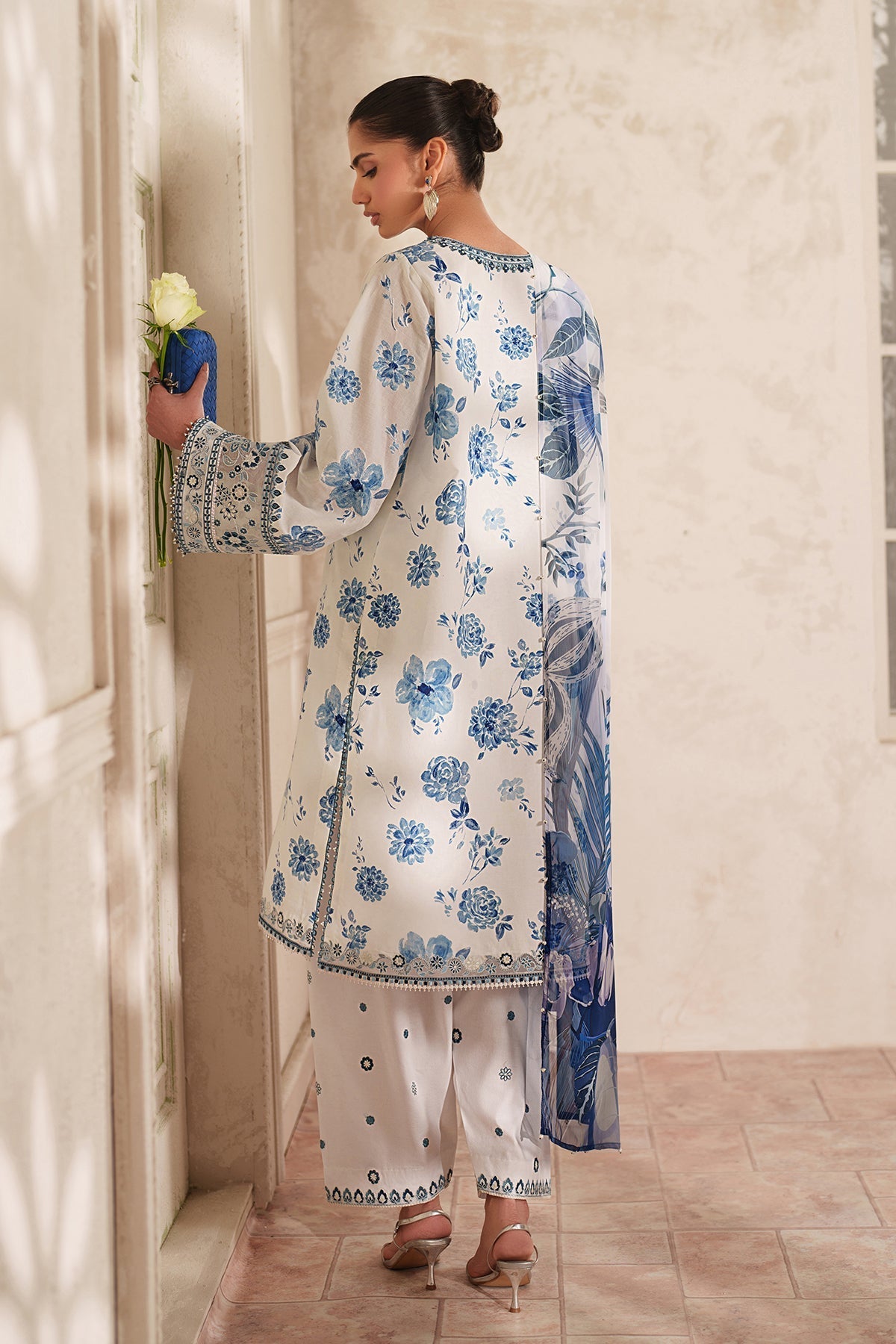 Organza Suit (3-Piece) by Baroque – SF-4413, Photo 2