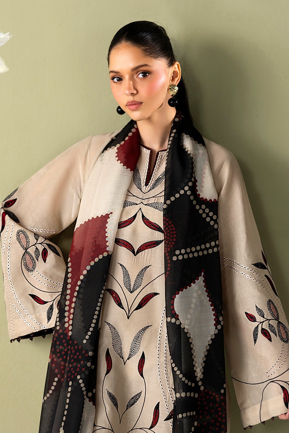 Cotton Suit (3-Piece) by Baroque – SF-4418, Photo 5