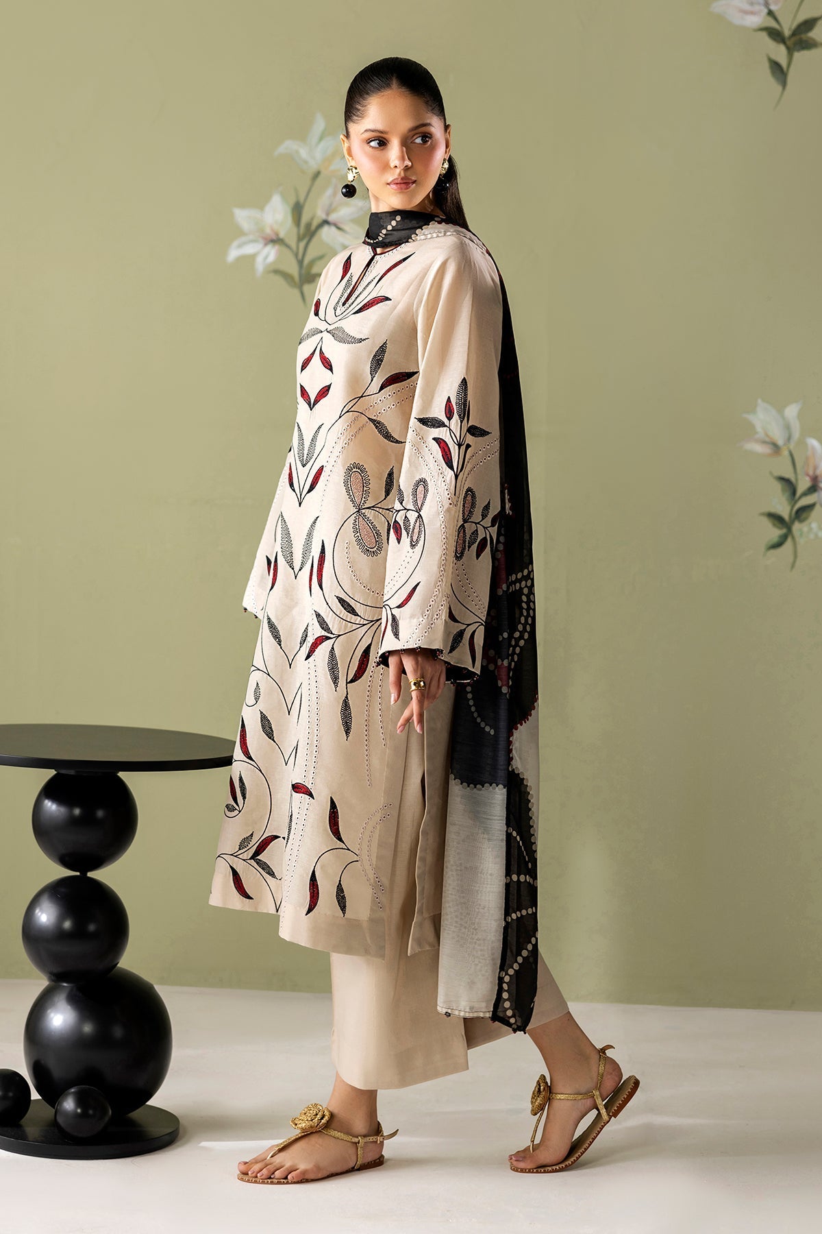 Cotton Suit (3-Piece) by Baroque – SF-4418, Photo 8