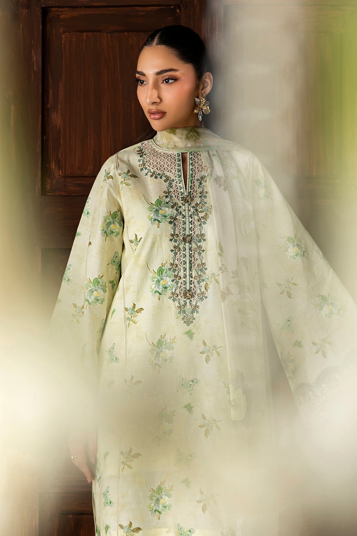 Organza Suit (3-Piece) by Baroque – SF-4420, Photo 7