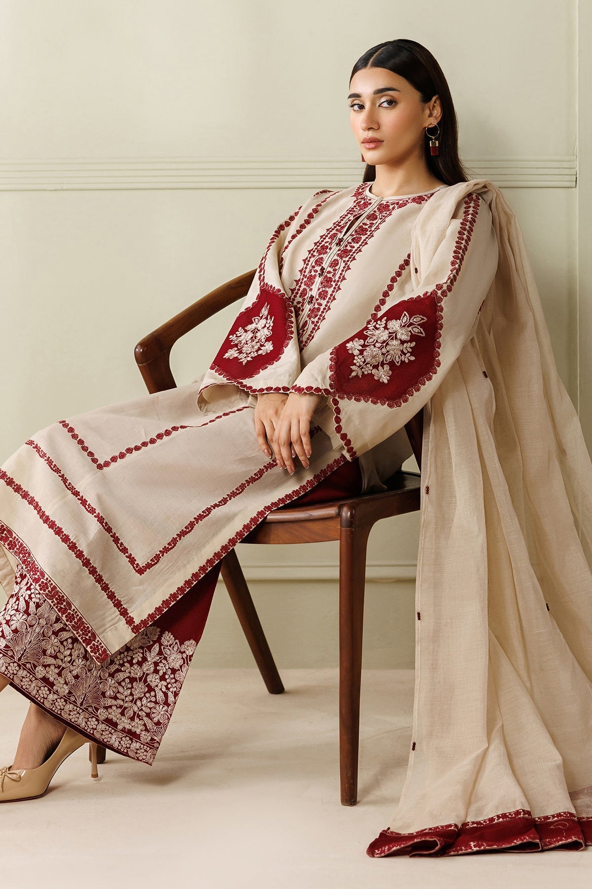 Cotton Suit (3-Piece) by Baroque – SF-4421, Photo 5