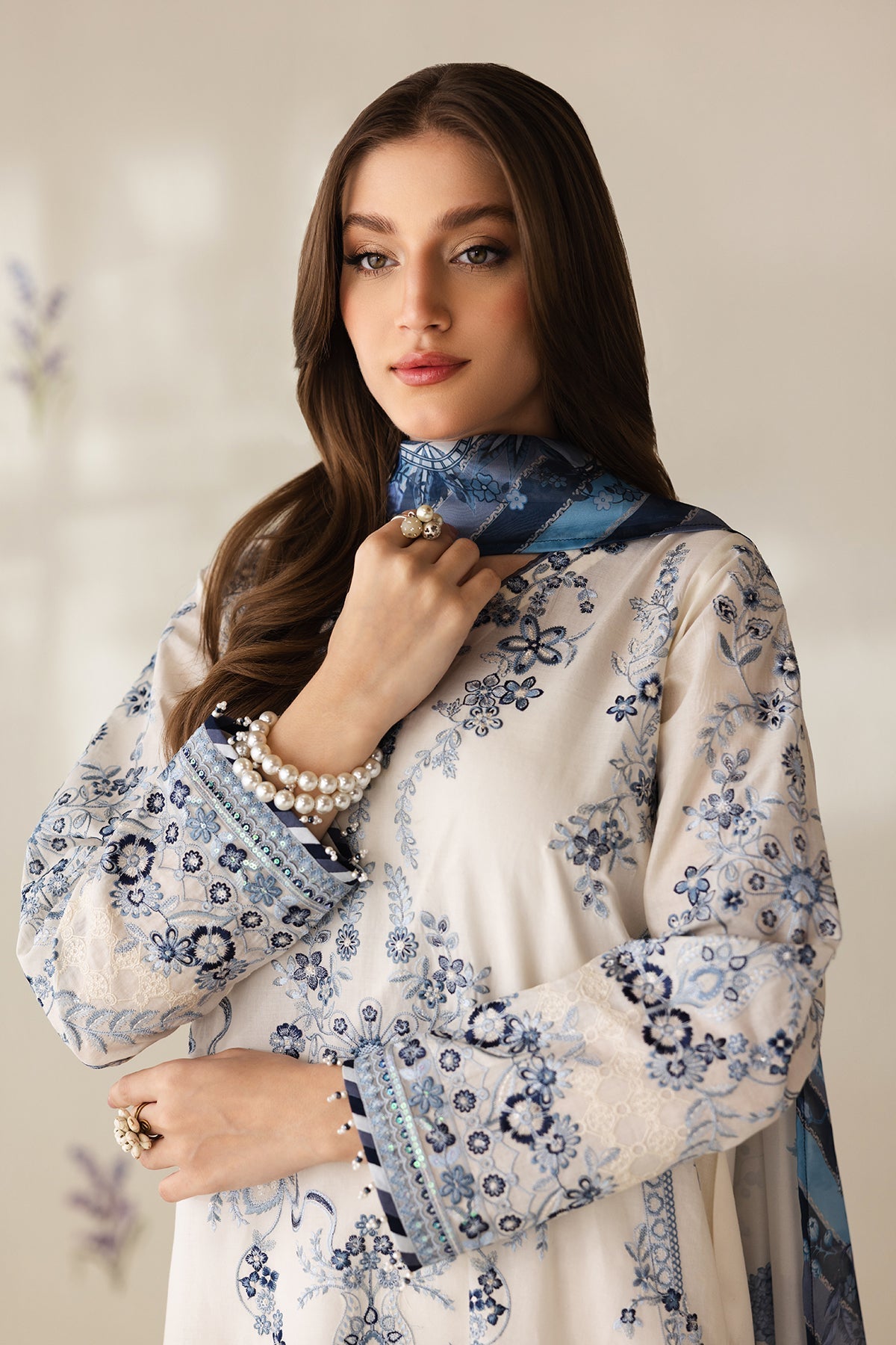 Jacquard Suit (3-Piece) by Baroque – SF-4423, Photo 4