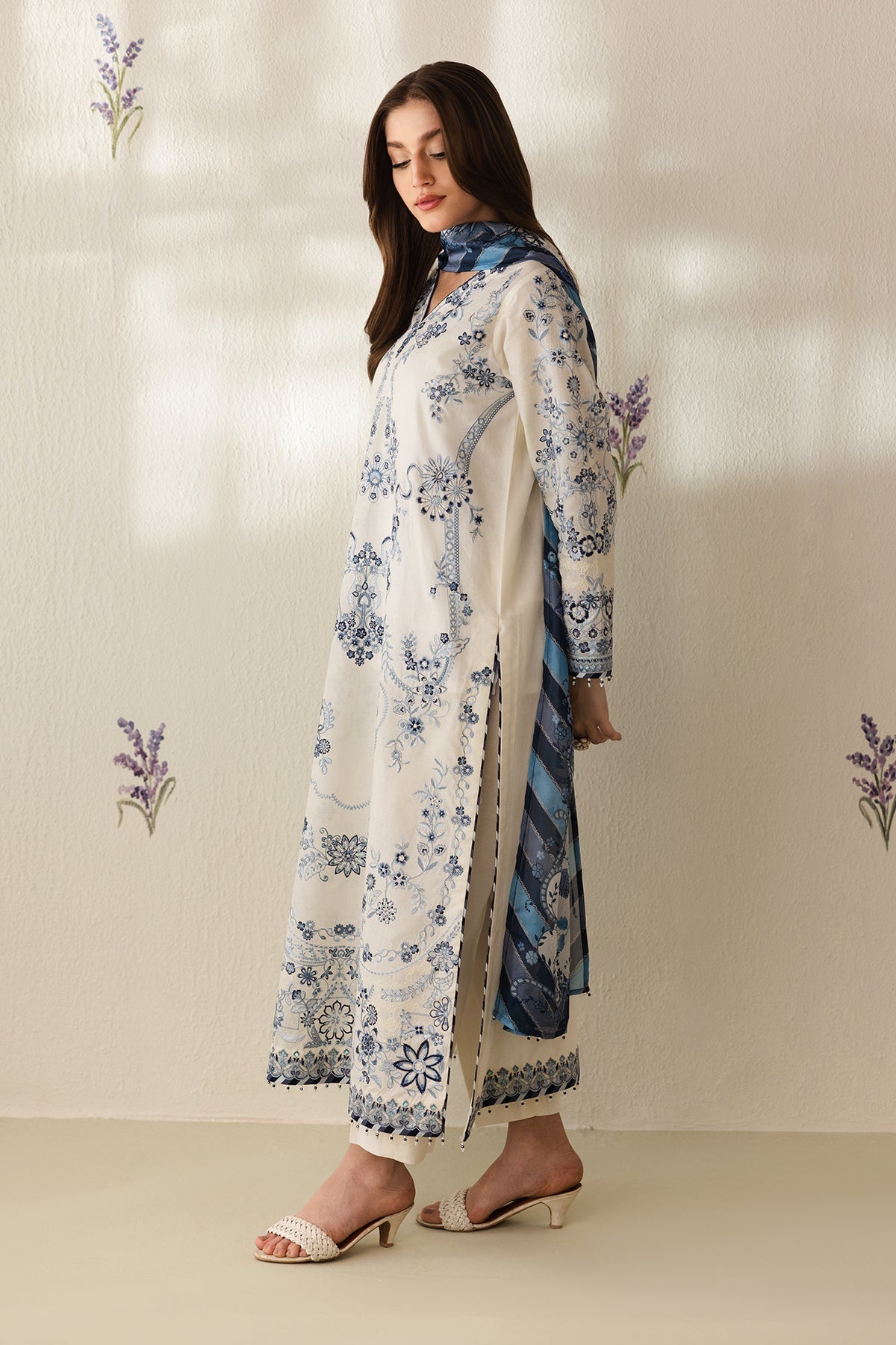 Jacquard Suit (3-Piece) by Baroque – SF-4423, Photo 6