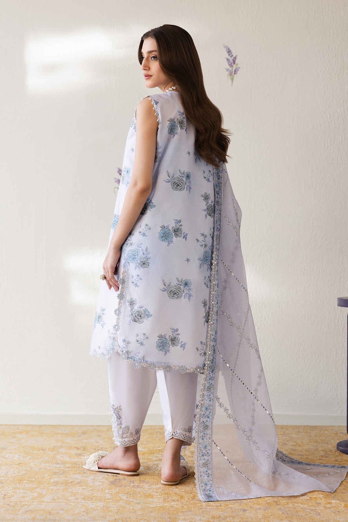 Organza Suit (3-Piece) by Baroque – SF-4424, Photo 6
