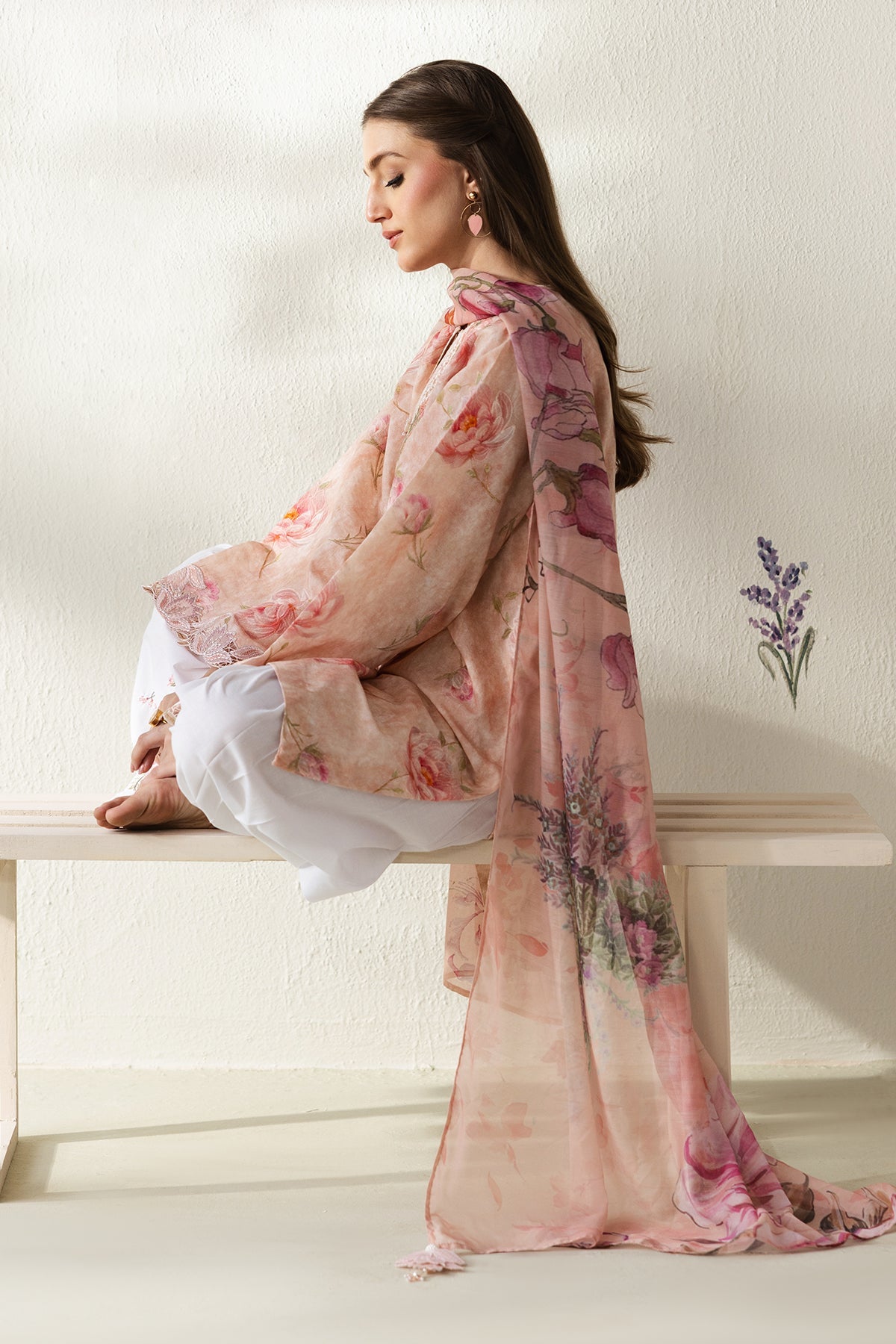 Organza Suit (3-Piece) by Baroque – SF-4427, Photo 5