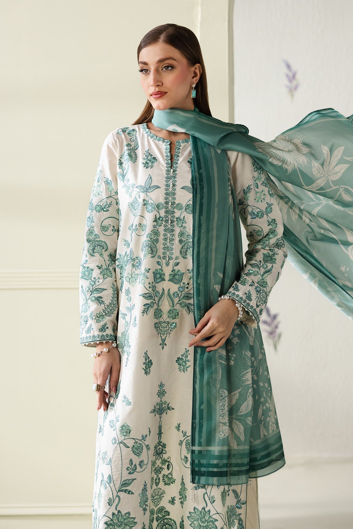 Jacquard Suit (3-Piece) by Baroque – SF-4430, Photo 6