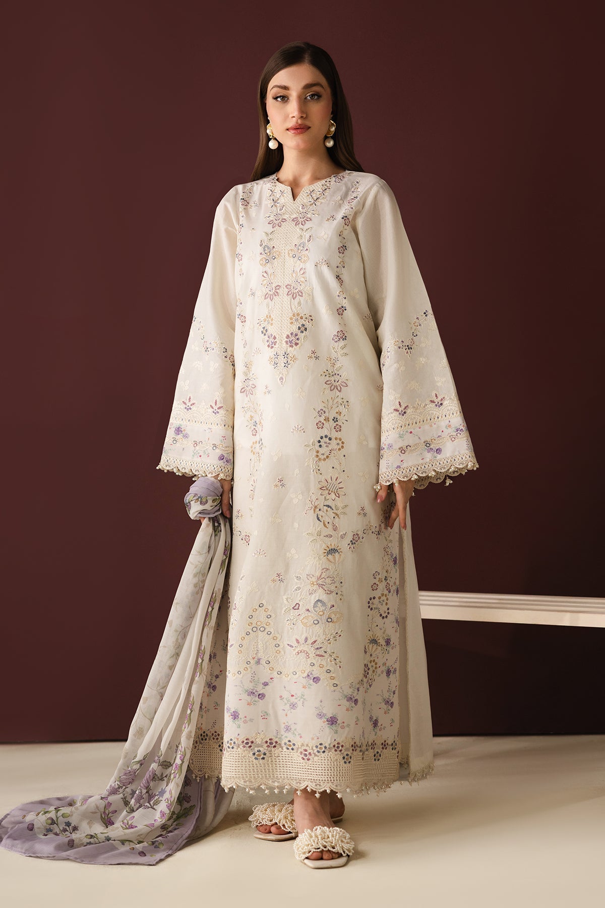 Jacquard Suit (3-Piece) by Baroque – SF-4433