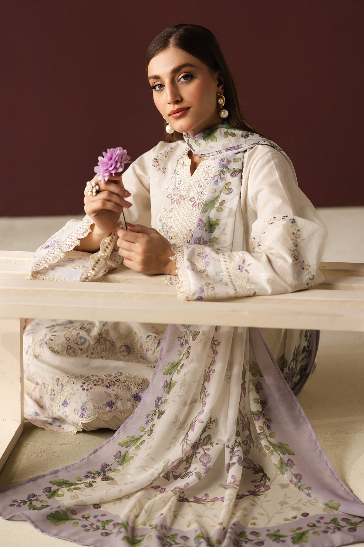 Jacquard Suit (3-Piece) by Baroque – SF-4433, Photo 4
