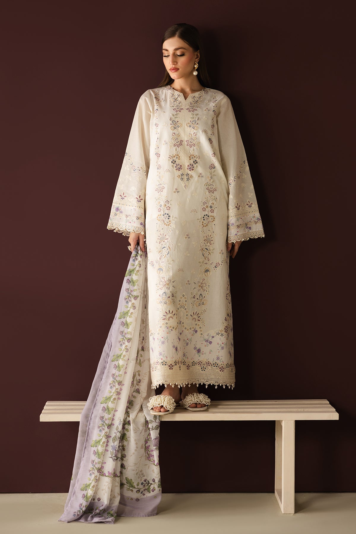 Jacquard Suit (3-Piece) by Baroque – SF-4433, Photo 5