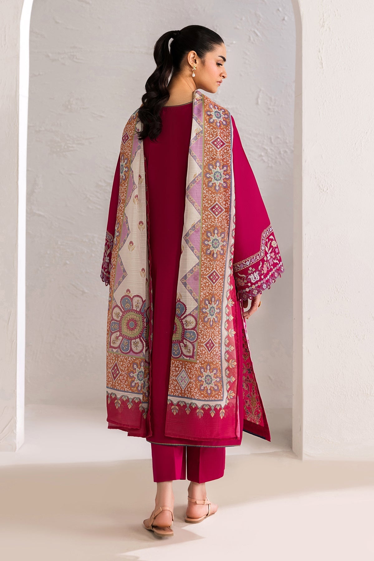 Organza Suit (3-Piece) by Baroque – SF-4449, Photo 2