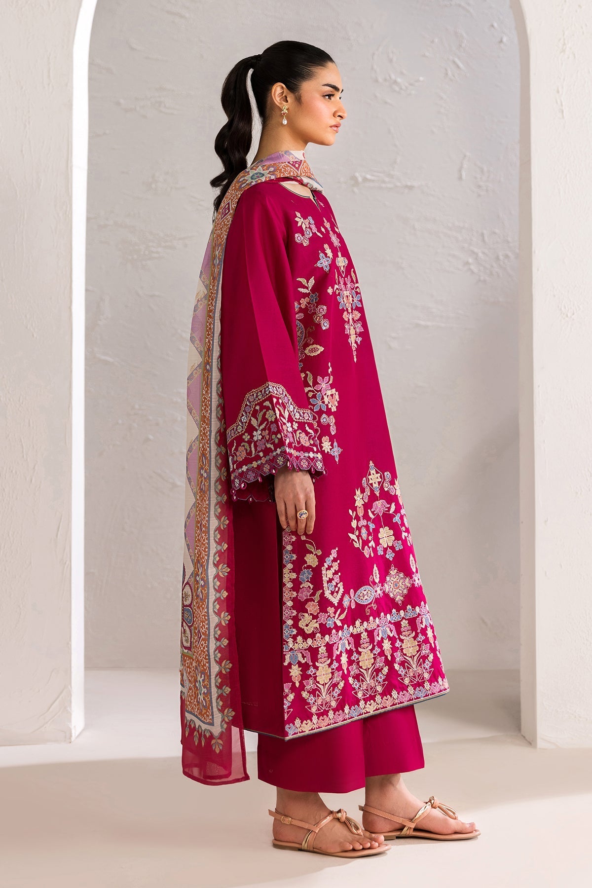 Organza Suit (3-Piece) by Baroque – SF-4449, Photo 8