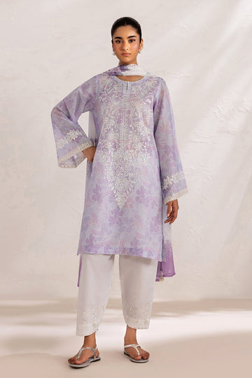 Organza Suit (3-Piece) by Baroque – SF-4450