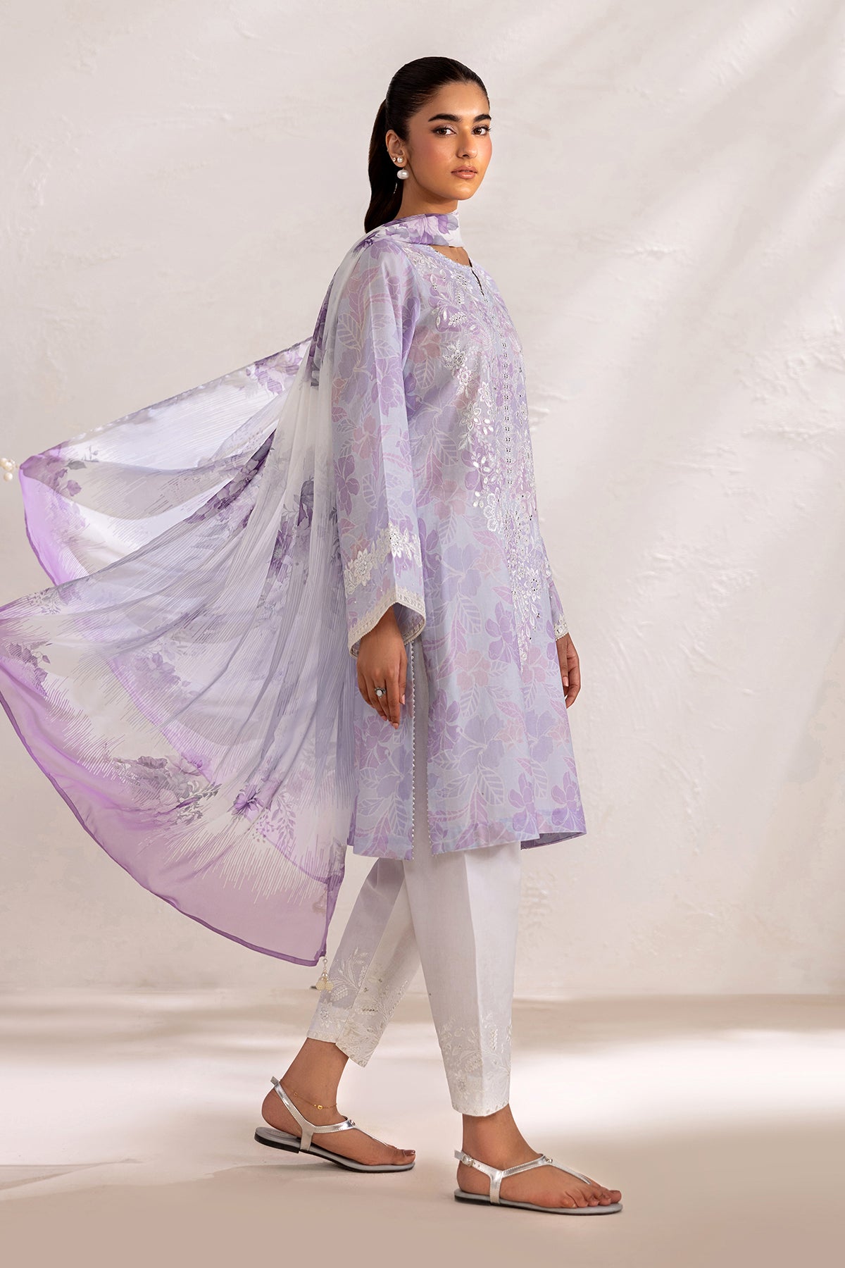 Organza Suit (3-Piece) by Baroque – SF-4450, Photo 7