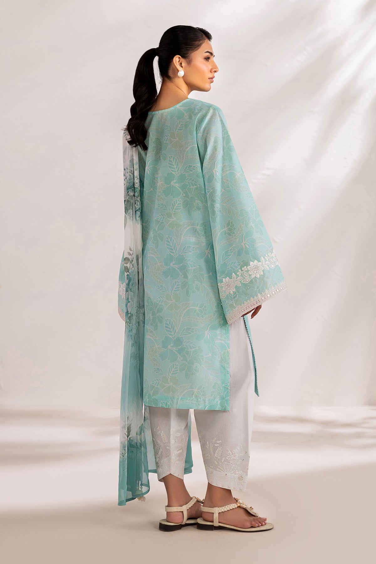 Organza Suit (3-Piece) by Baroque – SF-4451, Photo 2
