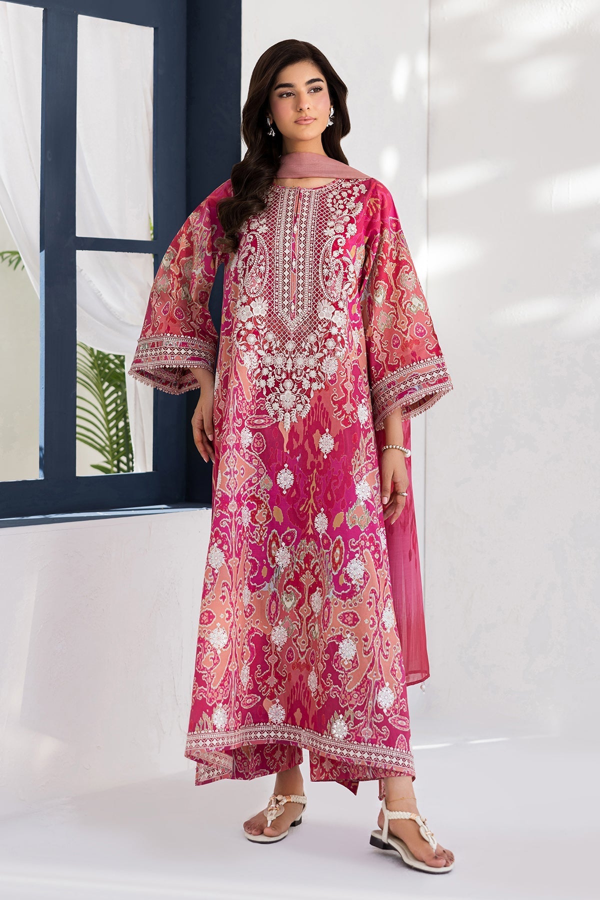 Organza Suit (3-Piece) by Baroque – SF-4452