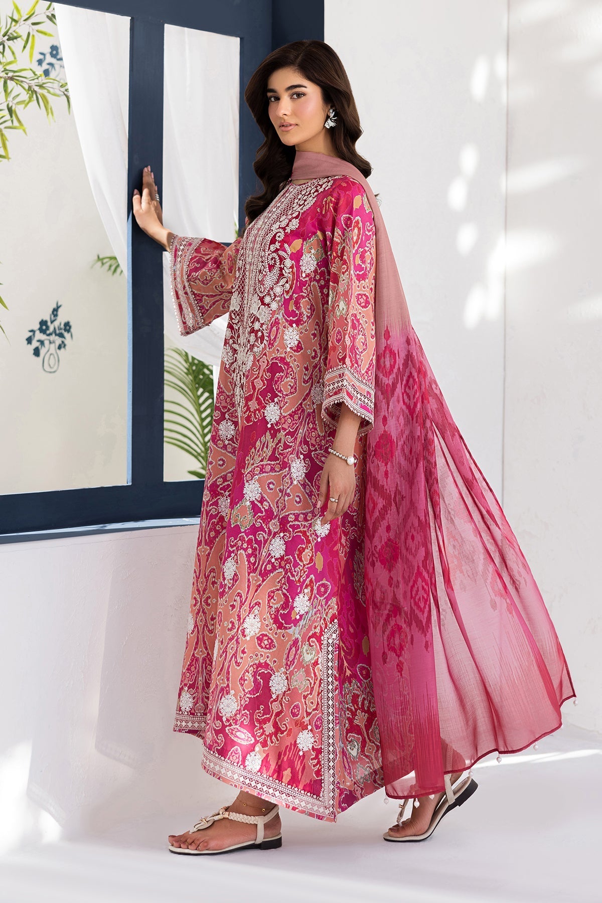 Organza Suit (3-Piece) by Baroque – SF-4452, Photo 6