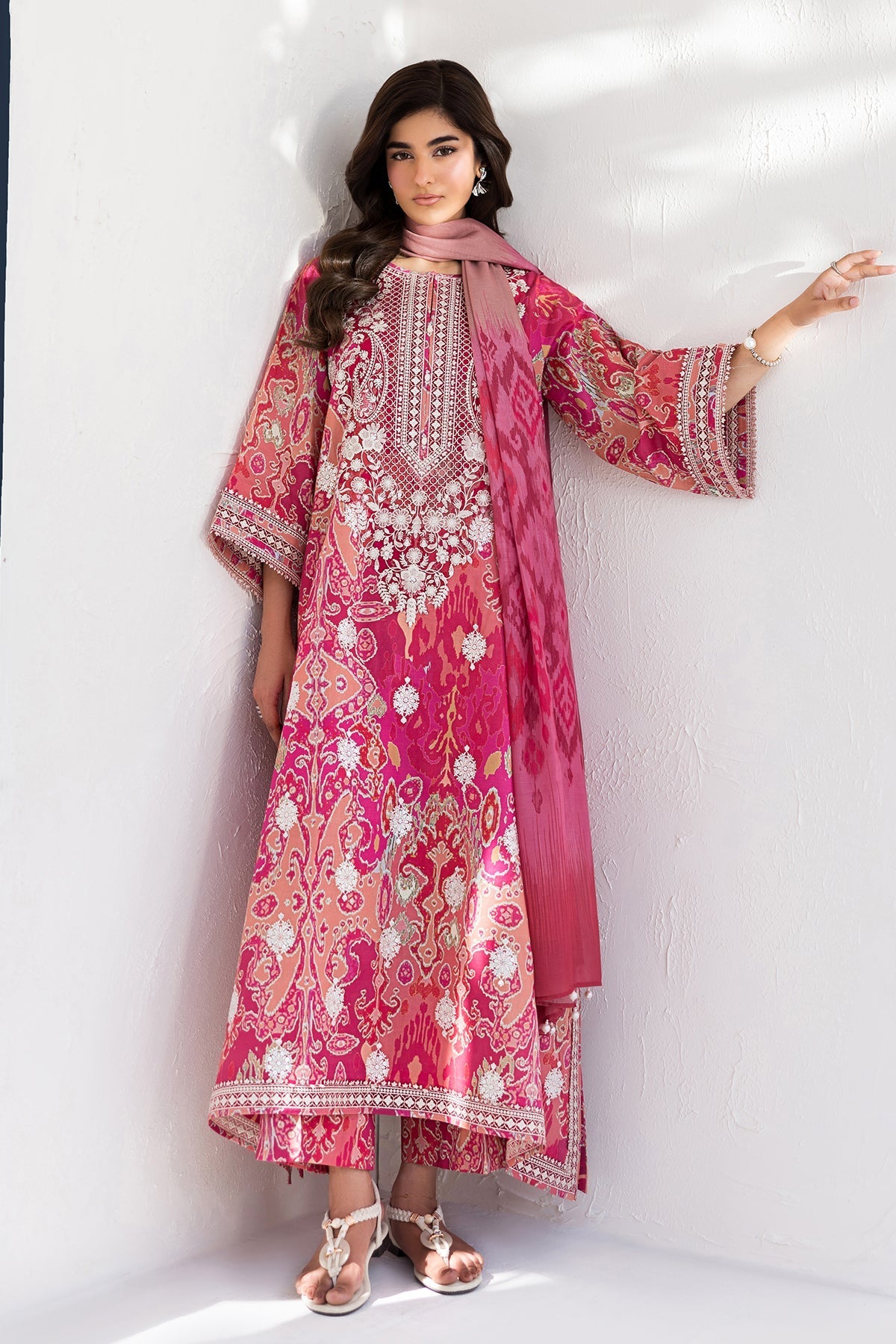 Organza Suit (3-Piece) by Baroque – SF-4452, Photo 7