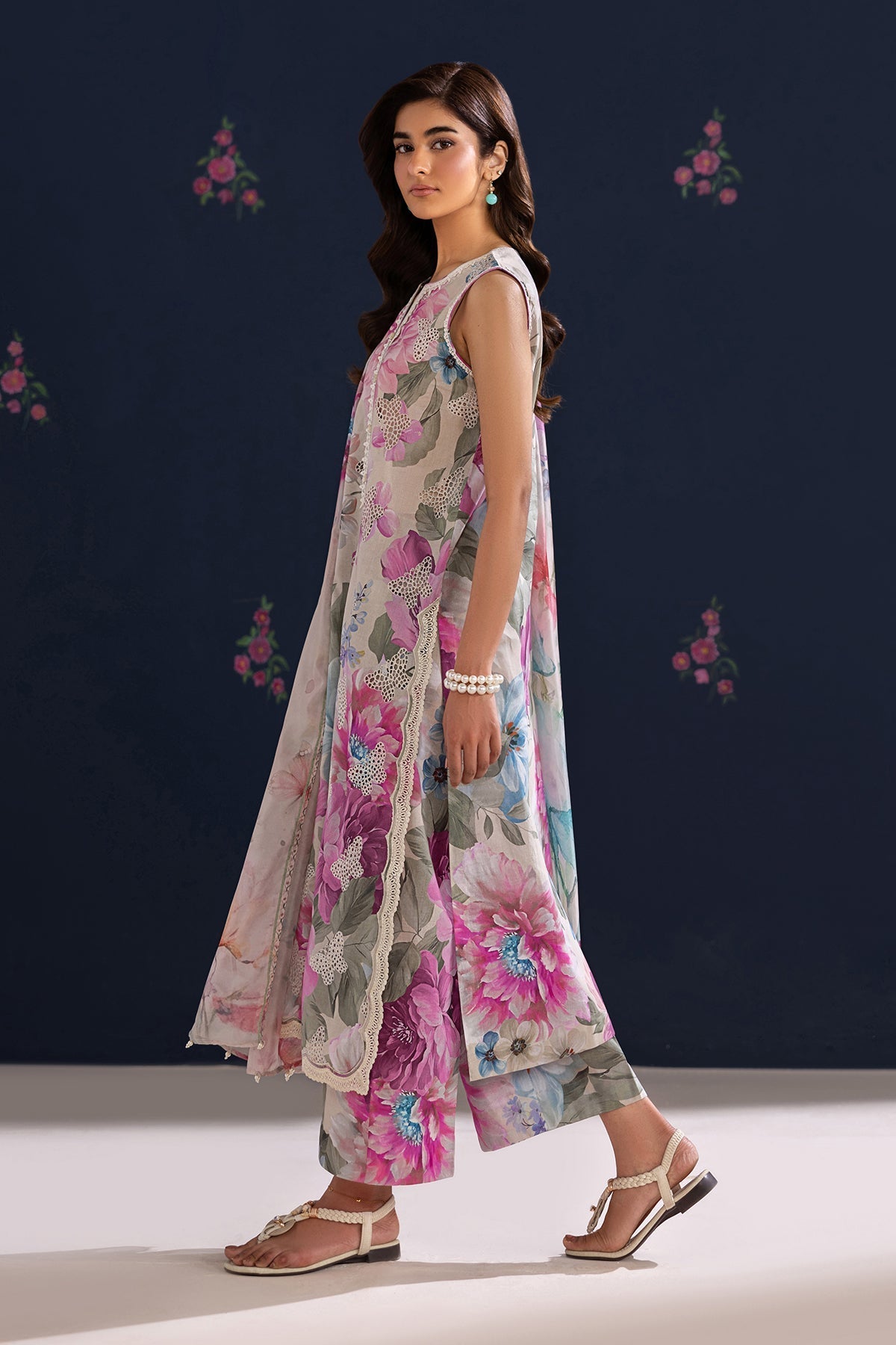 Organza Suit (3-Piece) by Baroque – SF-4458, Photo 6