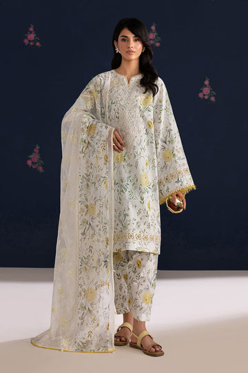 Organza Suit (3-Piece) by Baroque – SF-4460