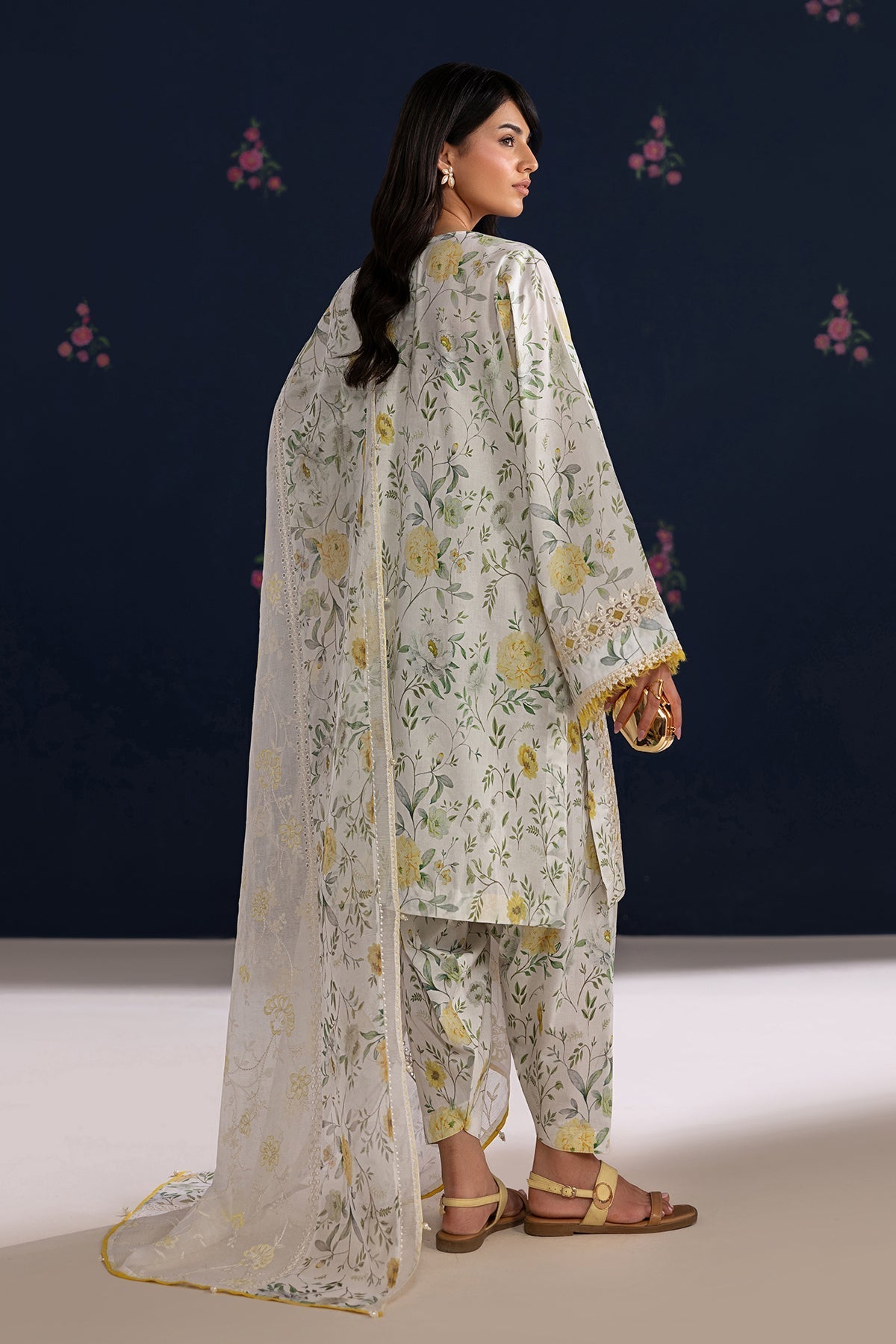 Organza Suit (3-Piece) by Baroque – SF-4460, Photo 2