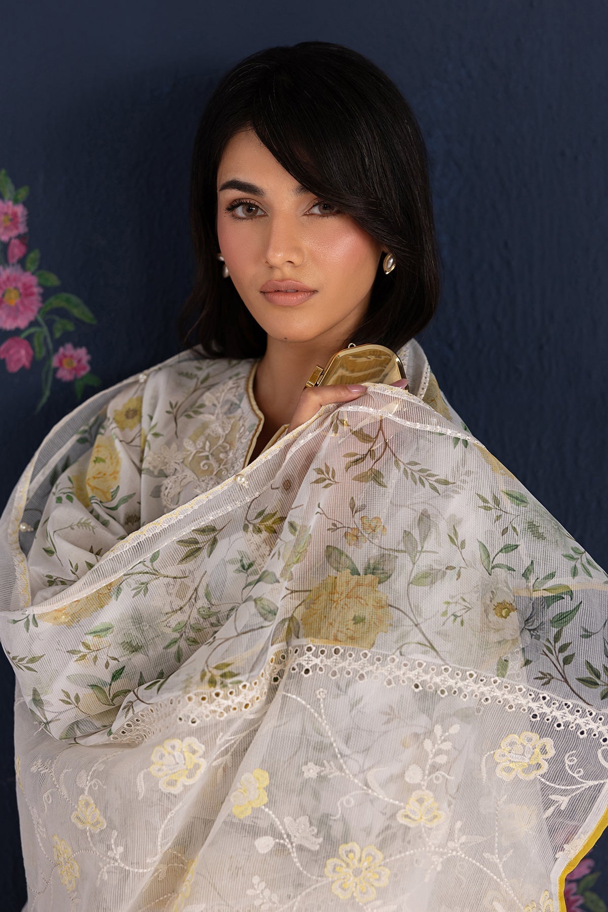 Organza Suit (3-Piece) by Baroque – SF-4460, Photo 8