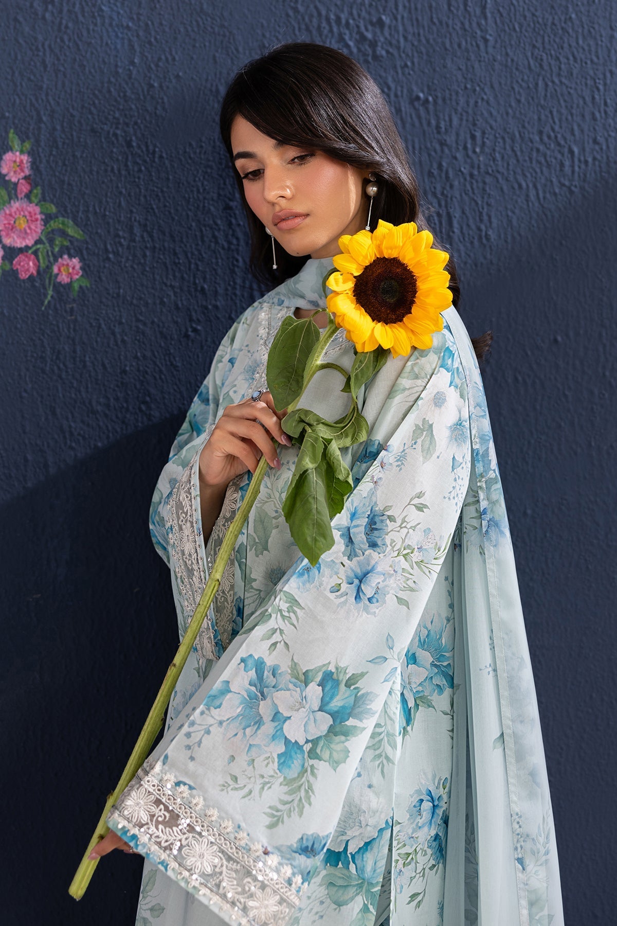 Organza Suit (3-Piece) by Baroque – SF-4461, Photo 5