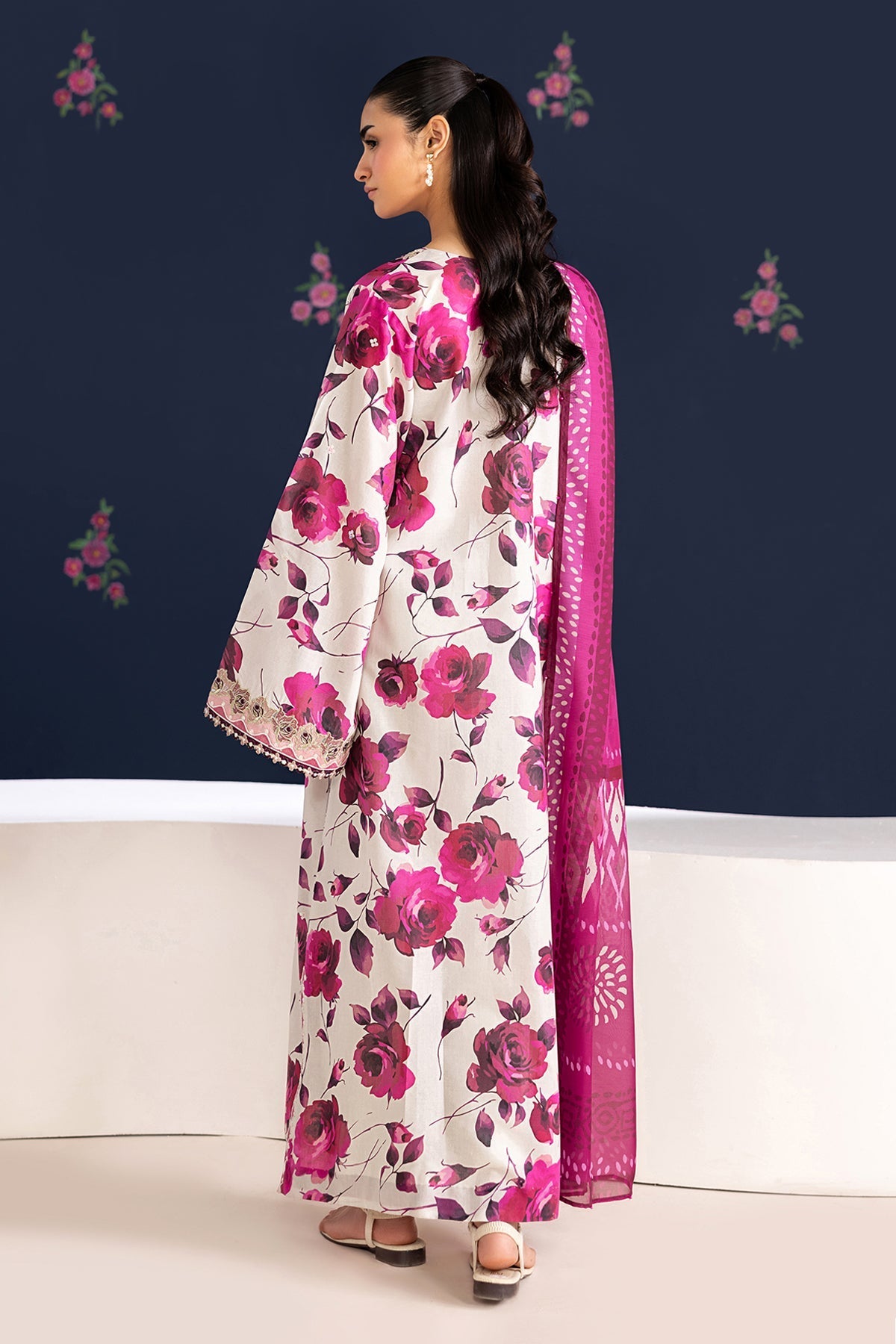 Organza Suit (3-Piece) by Baroque – SF-4463, Photo 2