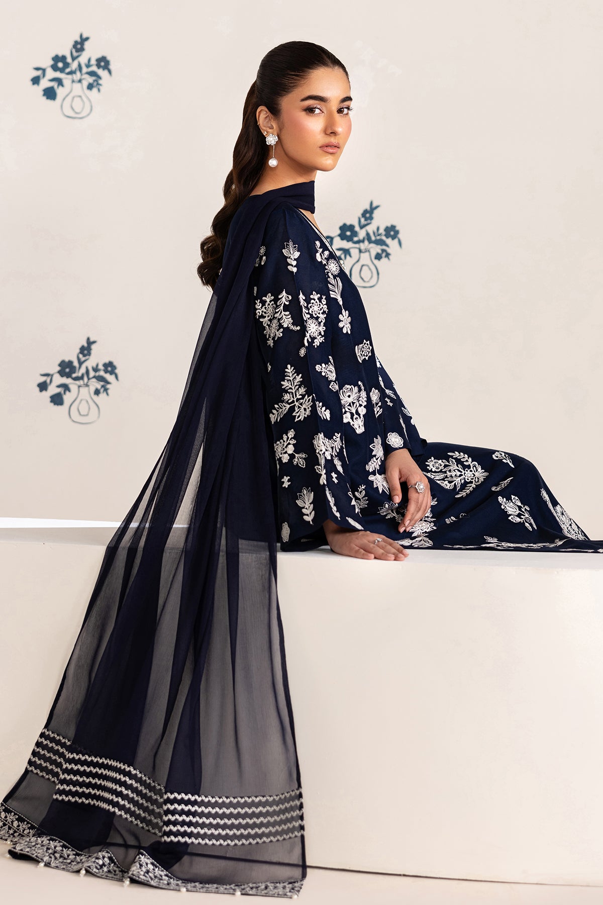 Jacquard Suit (3-Piece) by Baroque – SF-4464, Photo 6