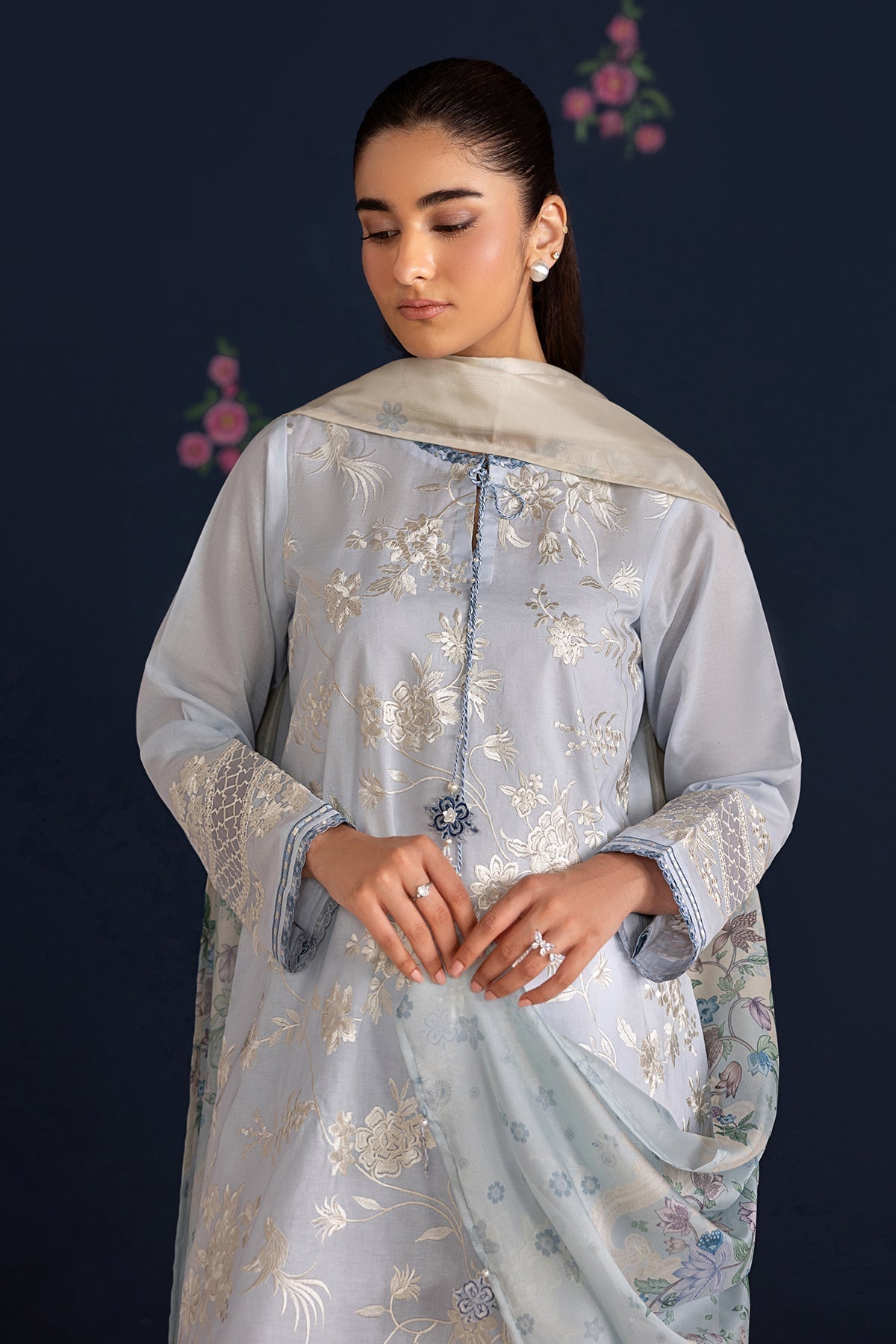 Cotton Suit (3-Piece) by Baroque – SF-4466, Photo 5