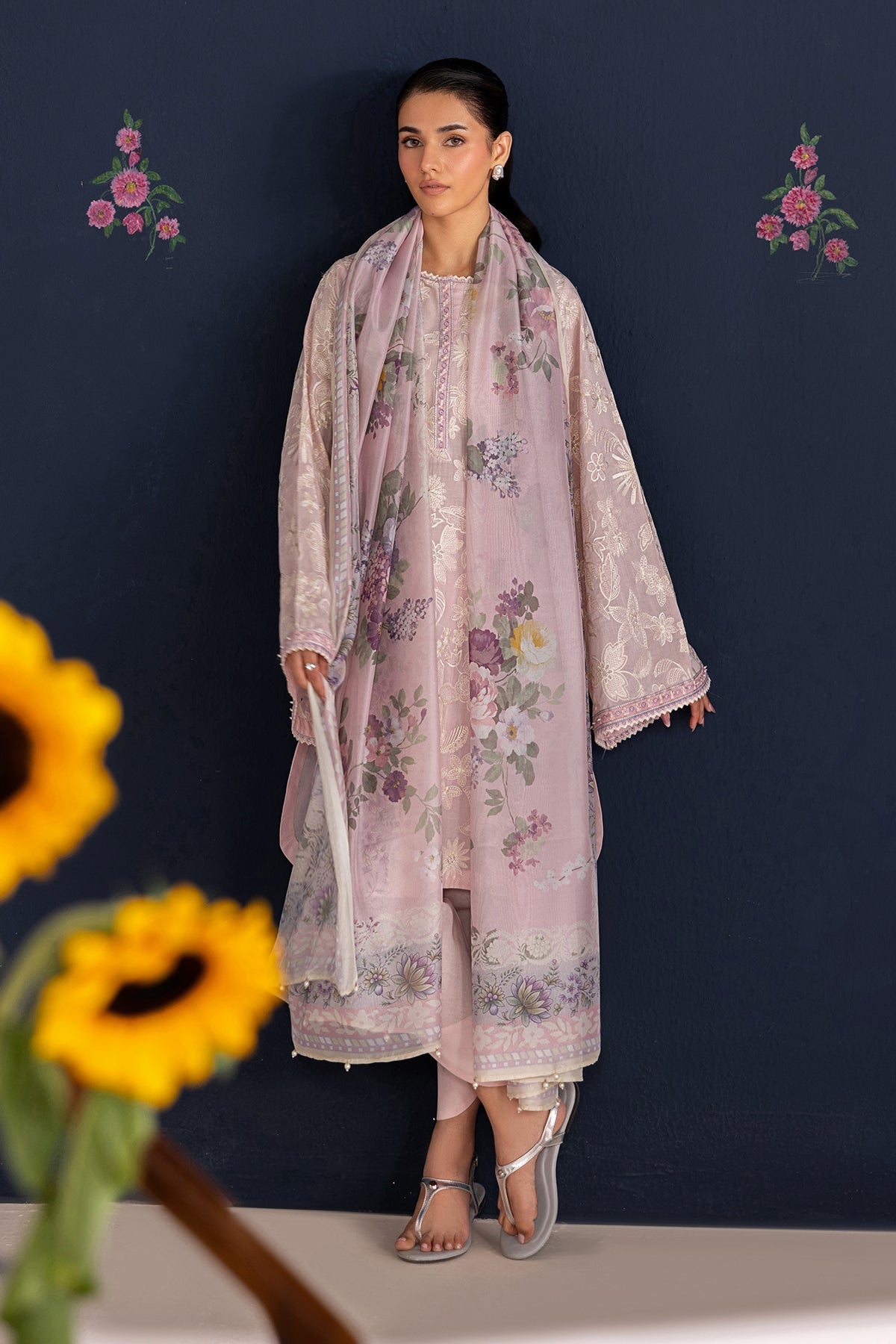 Organza Suit (2-Piece) by Baroque – SF-4468, Photo 5