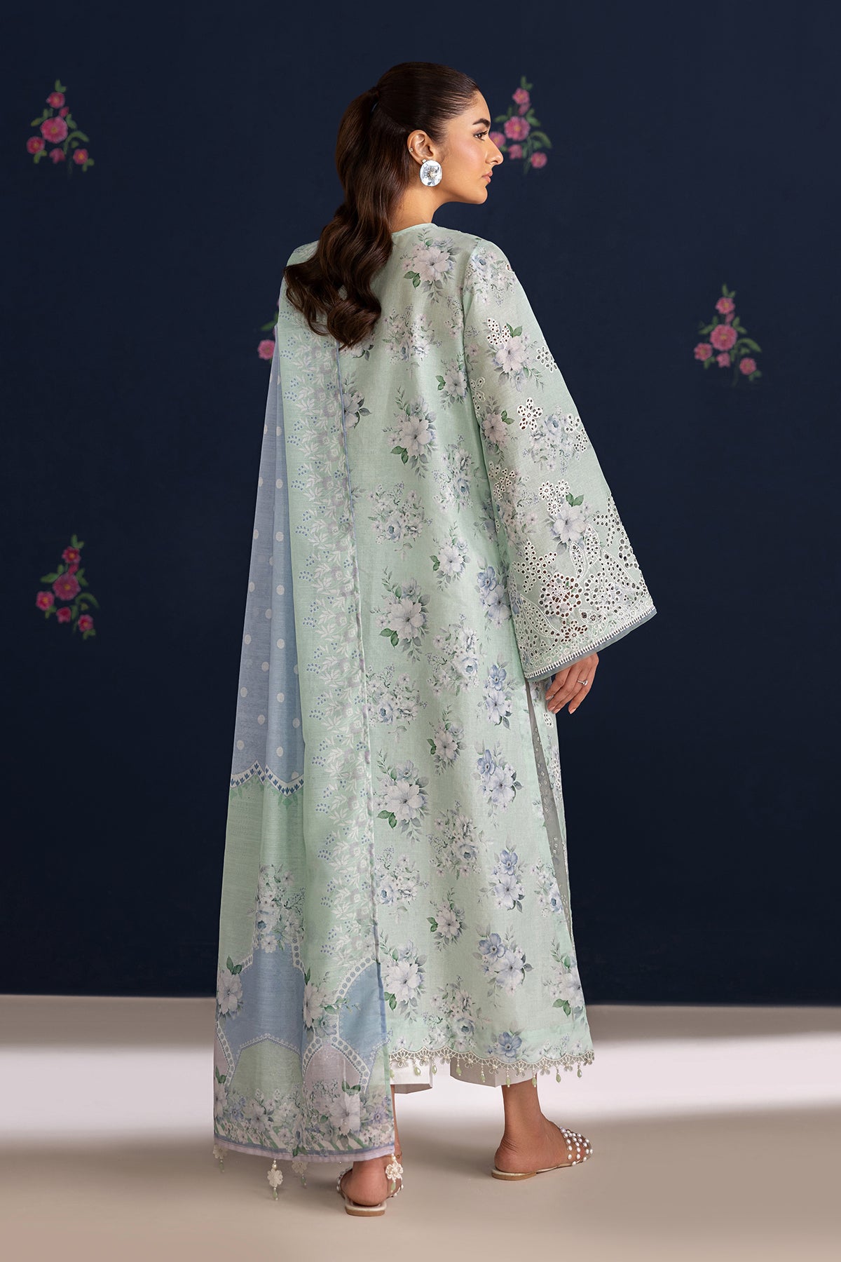 Organza Suit (3-Piece) by Baroque – SF-4469, Photo 2