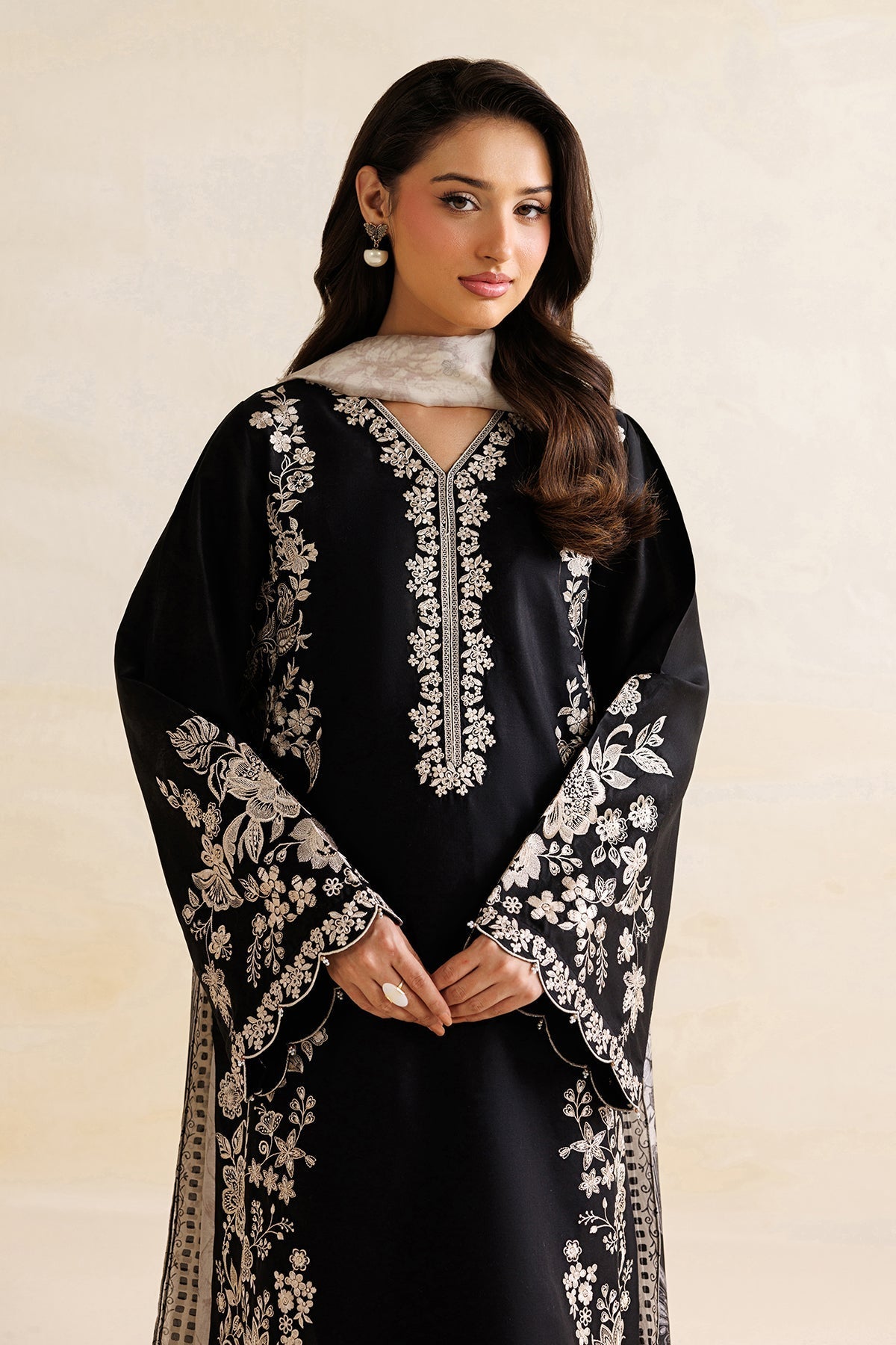 Organza Suit (3-Piece) by Baroque – SF-4471, Photo 5